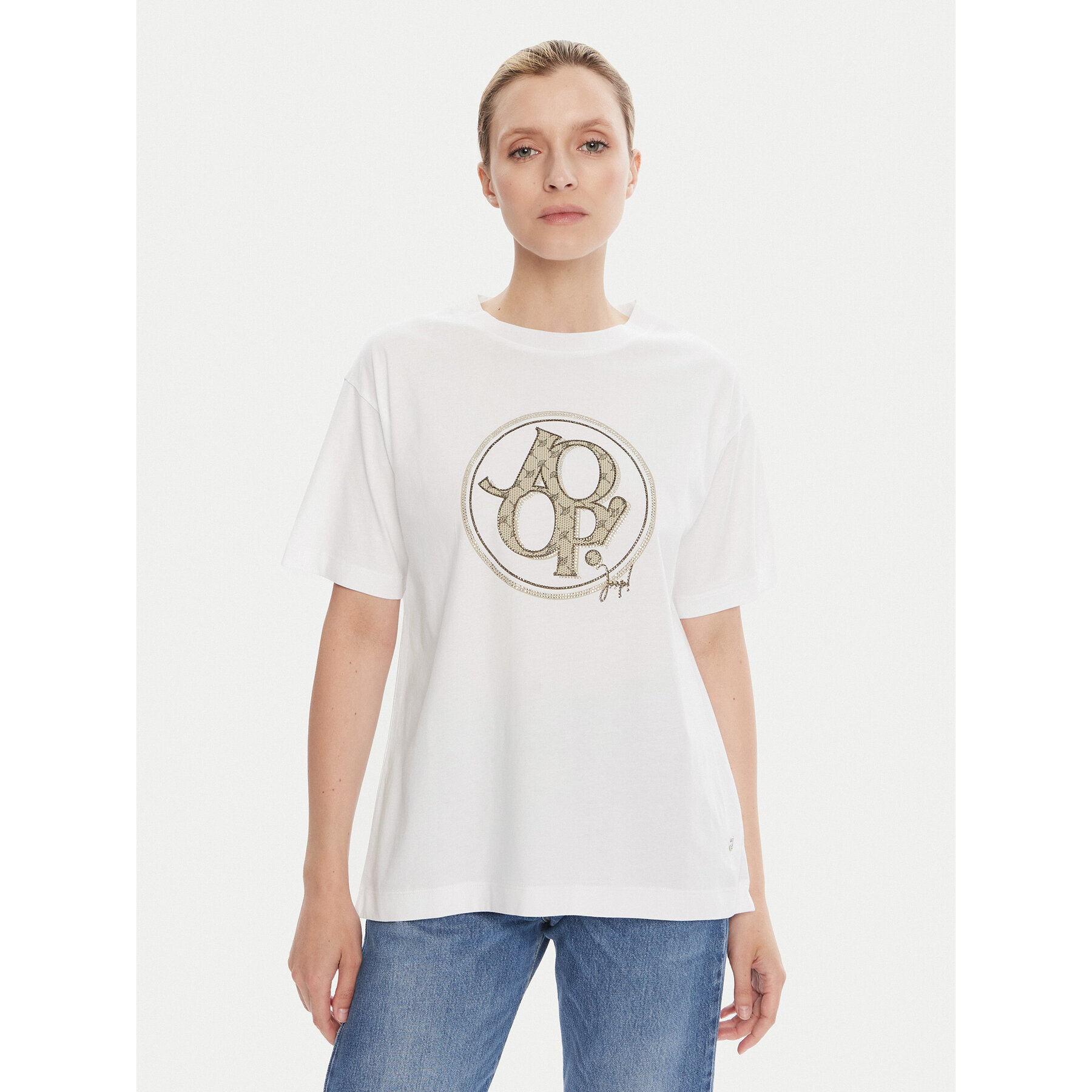 JOOP! Póló 58 252JE58Tashi 30046236 Fehér Regular Fit