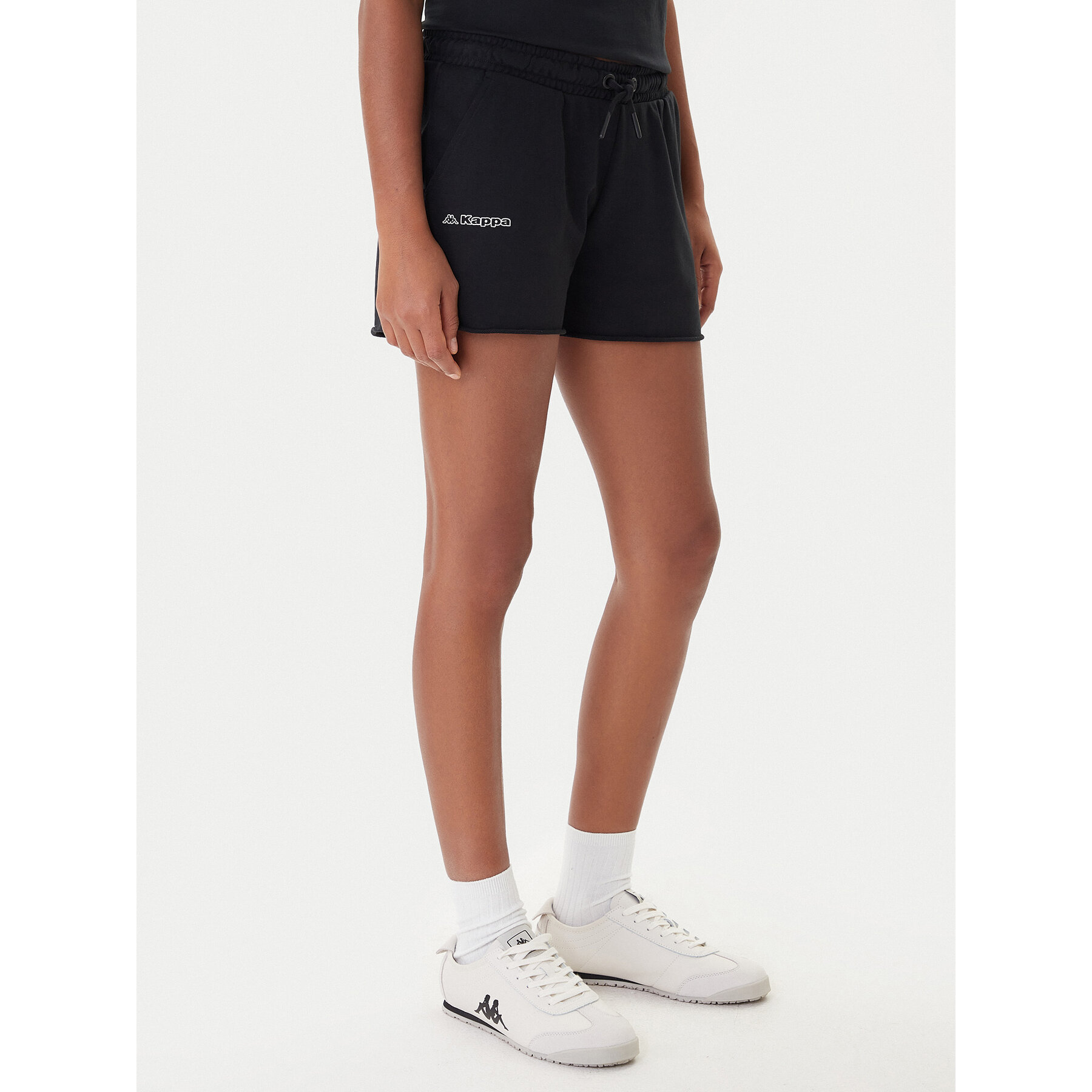 Kappa Sportske kratke hlače Fefra 351K2RW Crna Regular Fit