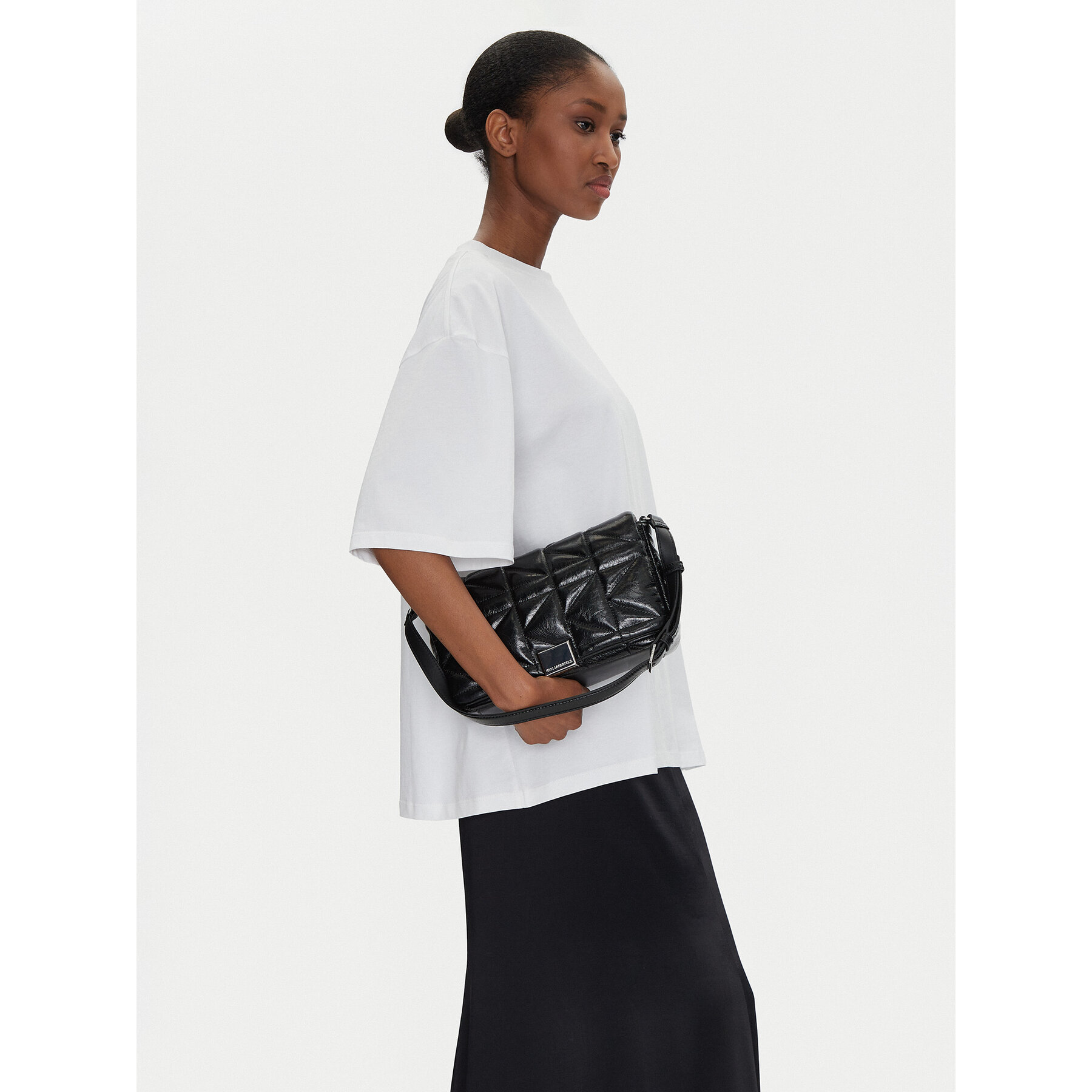 Geantă KARL LAGERFELD A1W30394 Negru