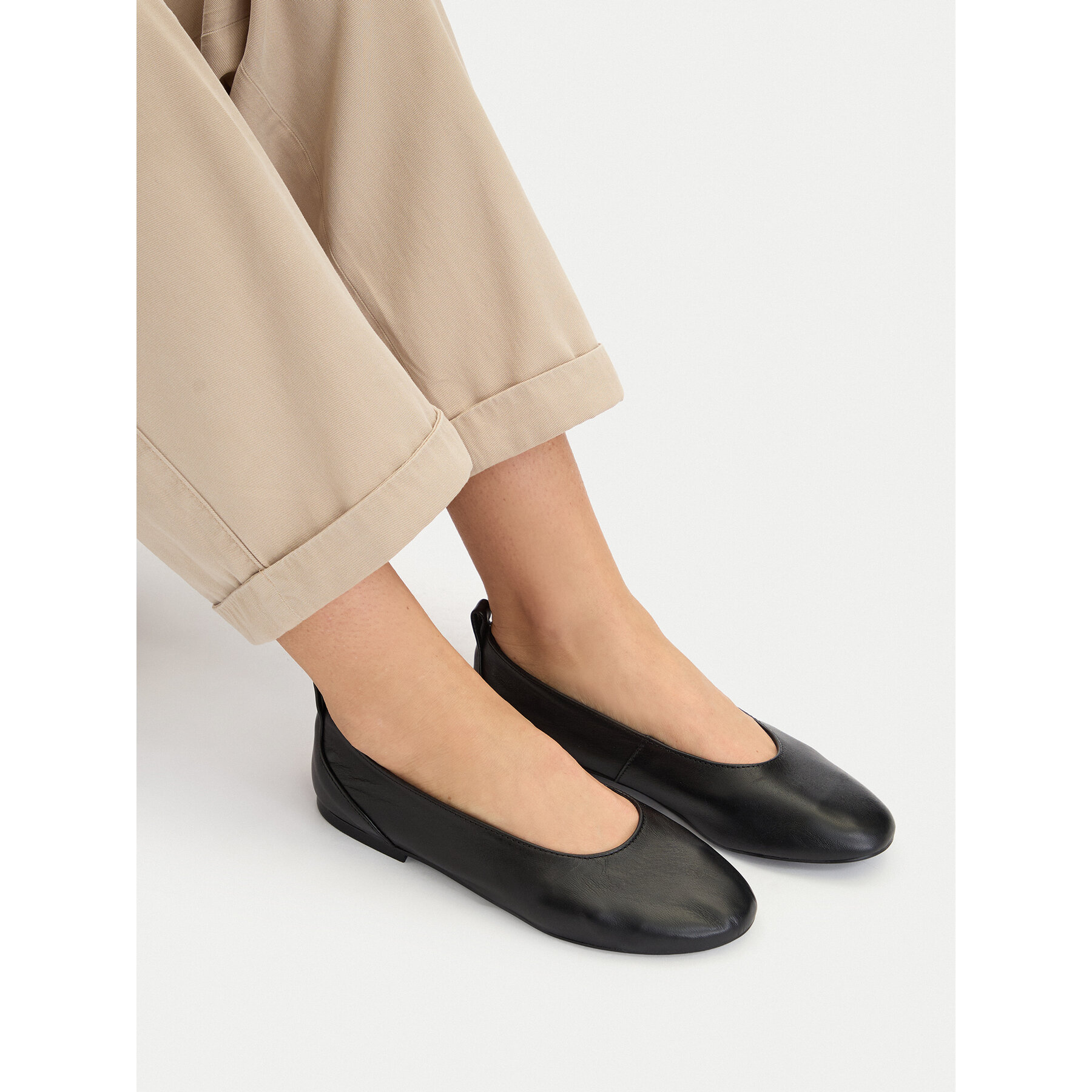 Baleríny Tamaris 1-22100-46 Čierna