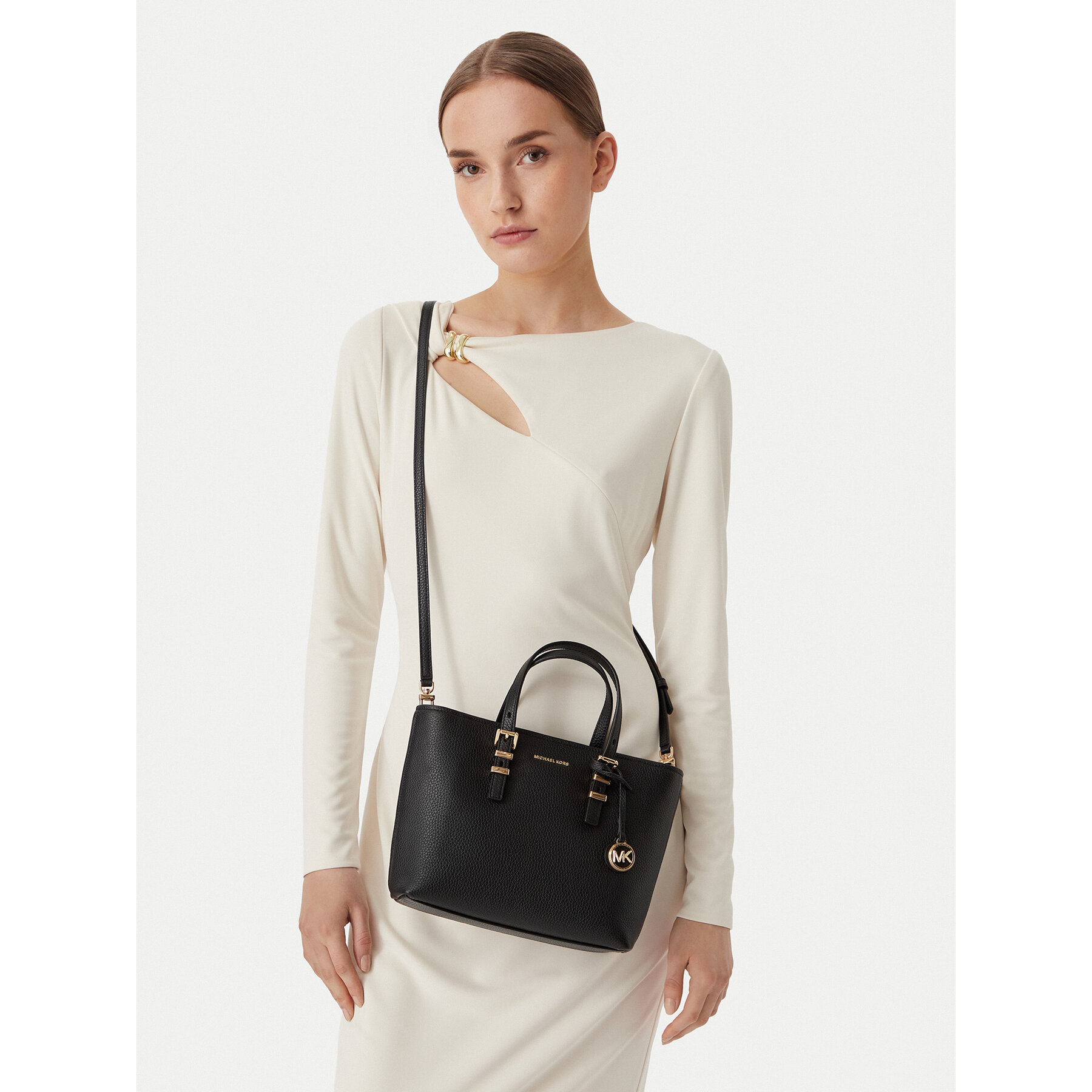Torbica MICHAEL Michael Kors 32S6GQNC1L Crna