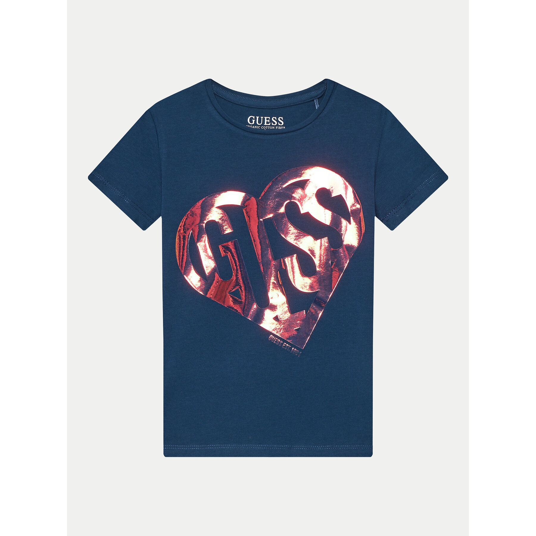 Guess Póló J4YI42 K6YW4 Sötétkék Regular Fit