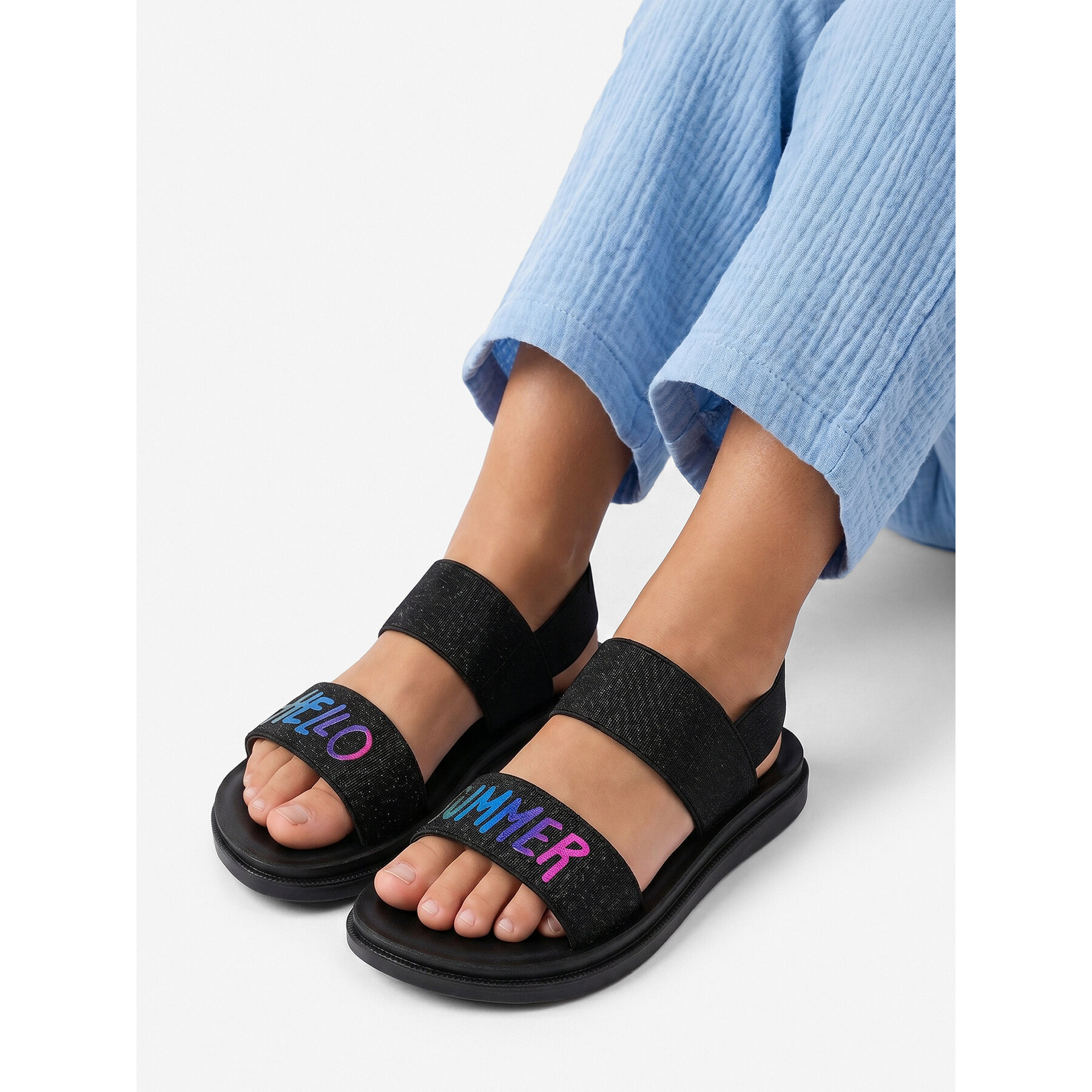 Sandali DeeZee CEO-CSS20370-00A Črna