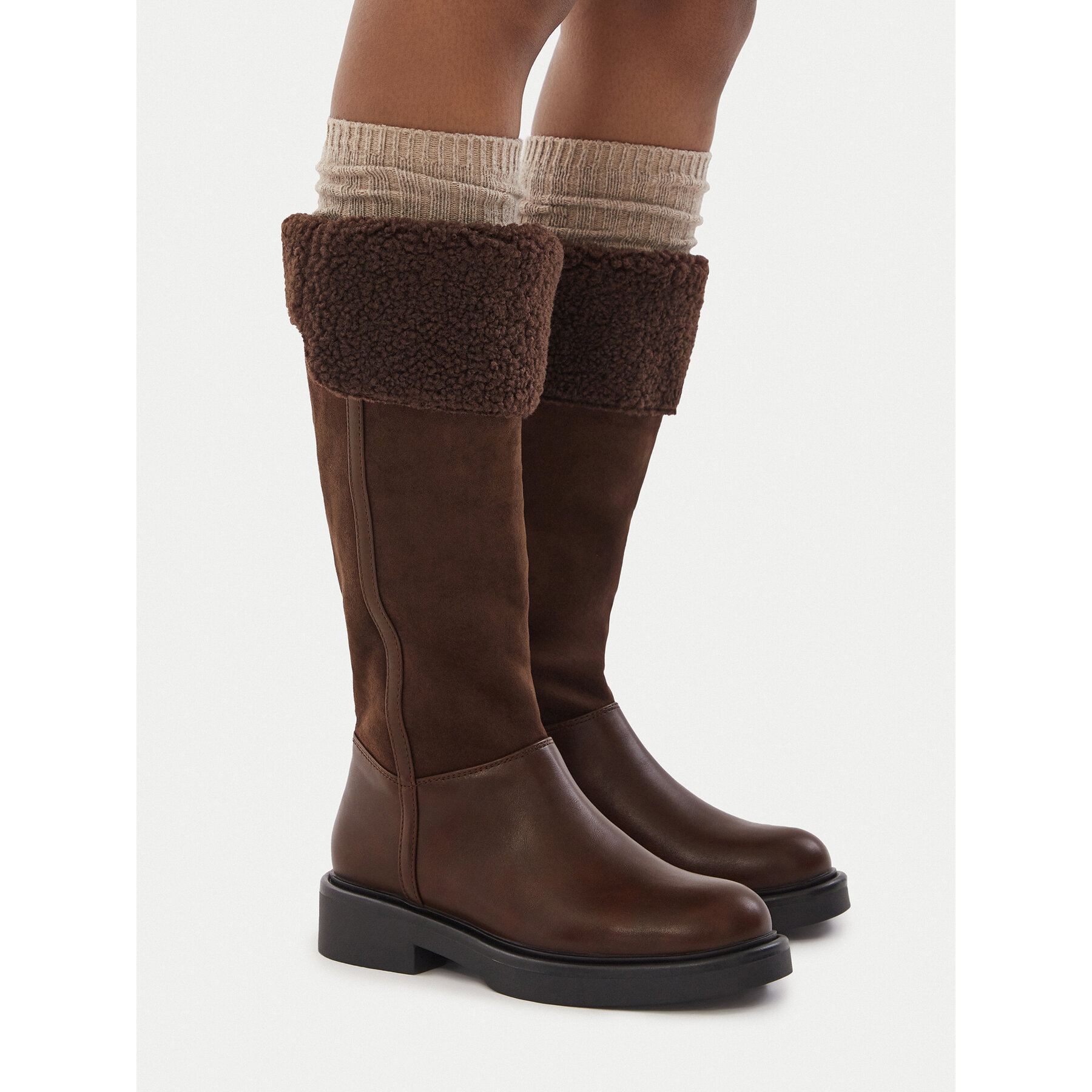 Kozačky Go Soft CEO-WS6770-06 Hnědá
