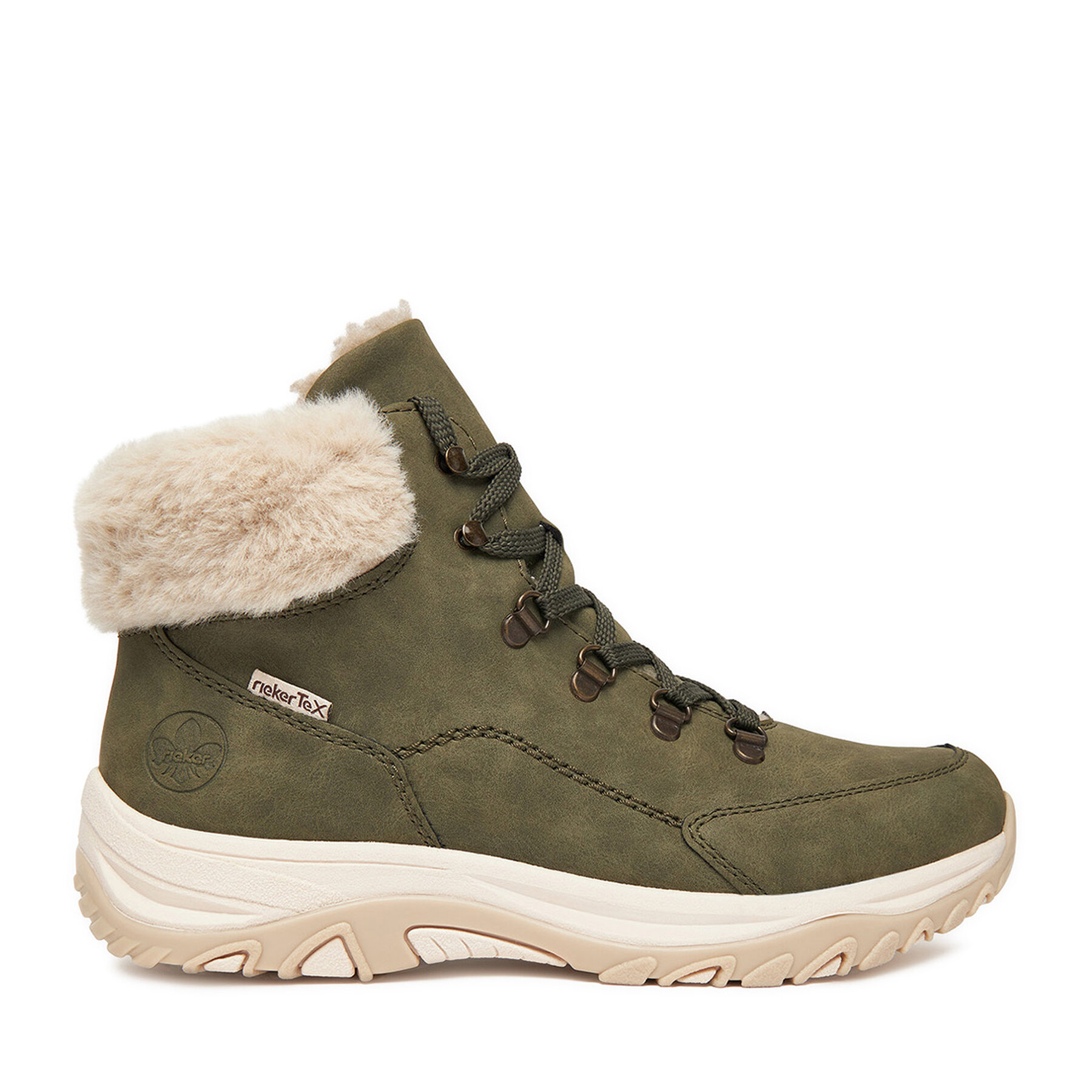Gležnjarji Rieker CEO-M9610-54 Khaki