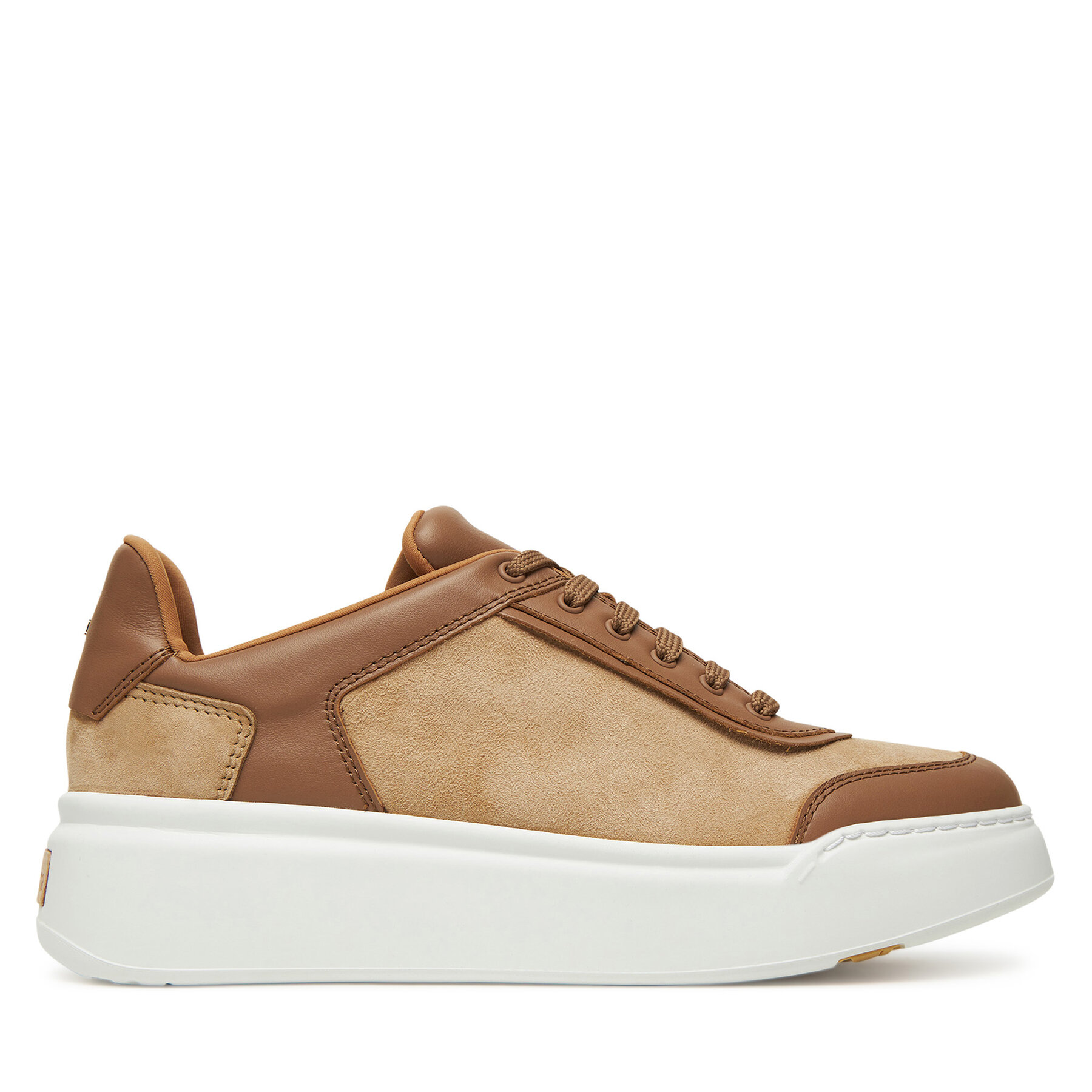 Sneakersy Max Mara Maxi 2524766071650 Hnedá