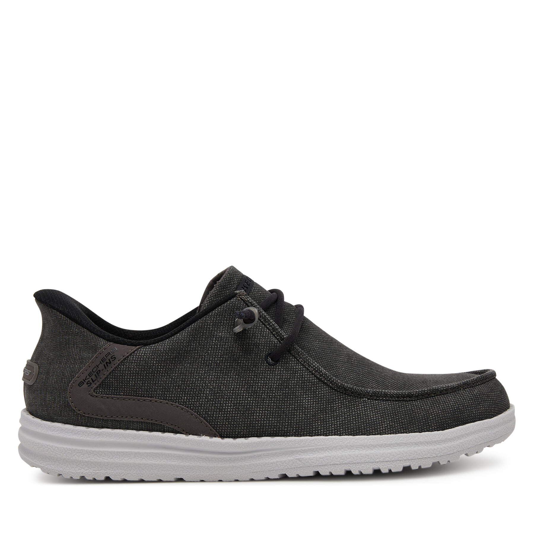 Mokaszin Skechers Melson-Coronado 210959/BKGY Fekete