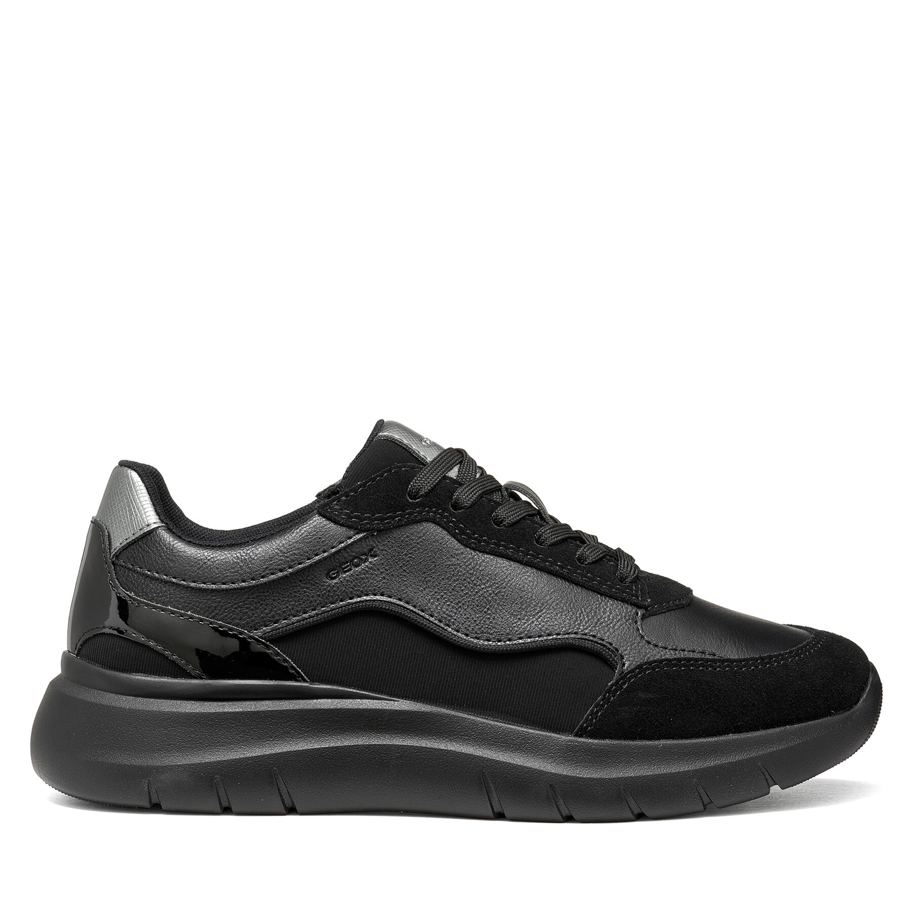 Sneakersy Geox D Plummery D65YNA 5422 C9999 Čierna