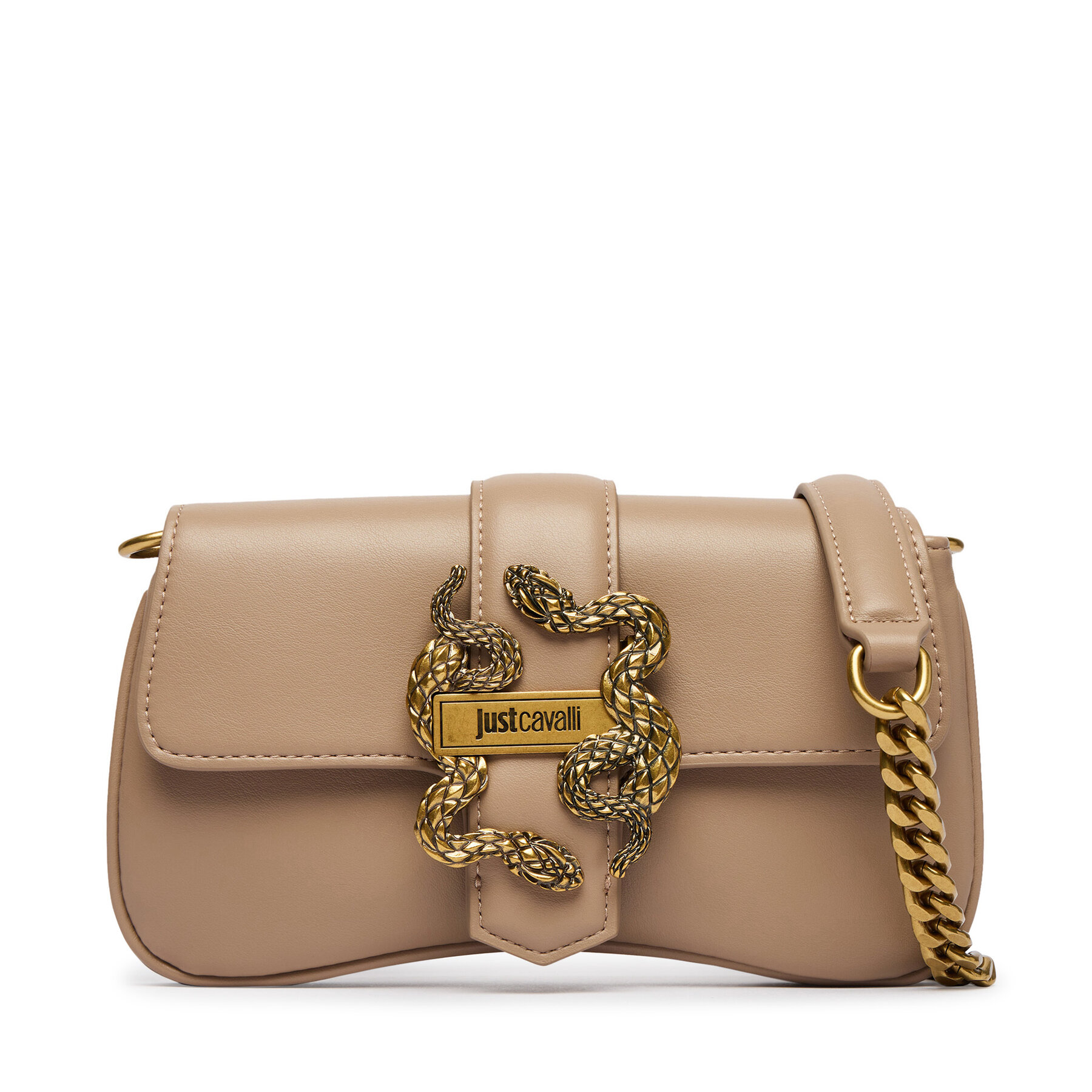 Rankinė Just Cavalli Iconic Snakes 81RA4BA7 ZSA89 Smėlio