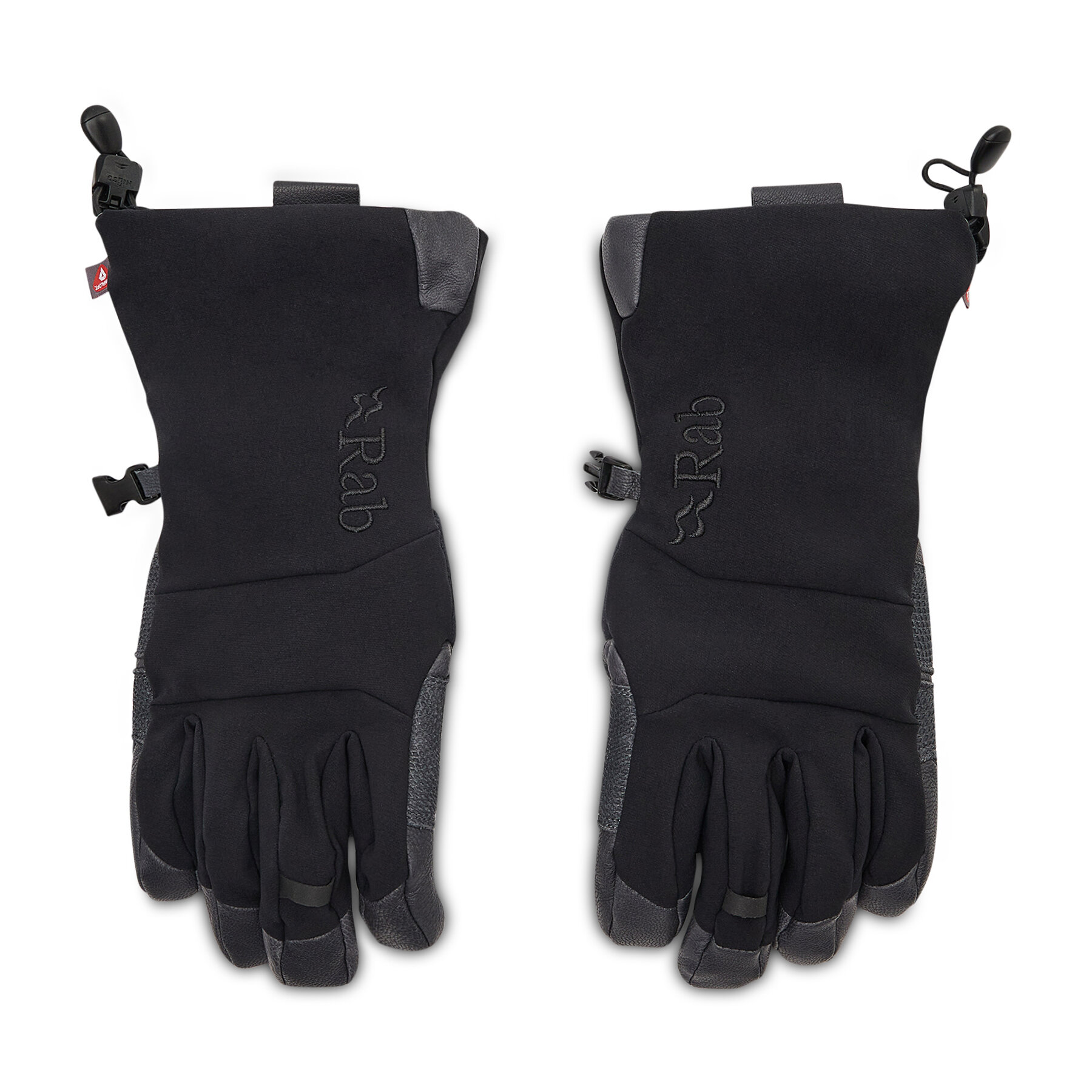 Moške rokavice Rab Baltoro Glove QAH-66-BL-S Black