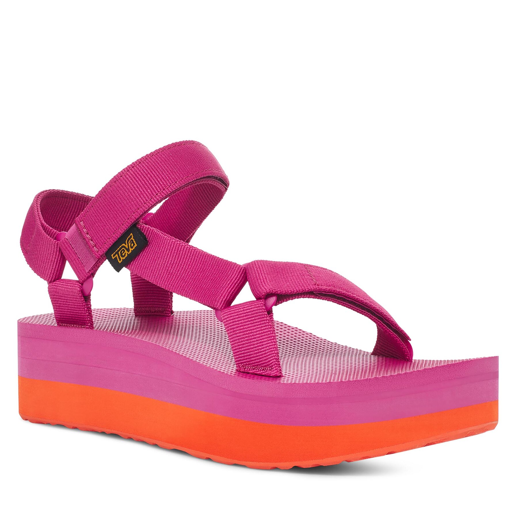 Damen Sandalen Teva, Schuhgröße 37, Rosa, Flatform Universal 1008844