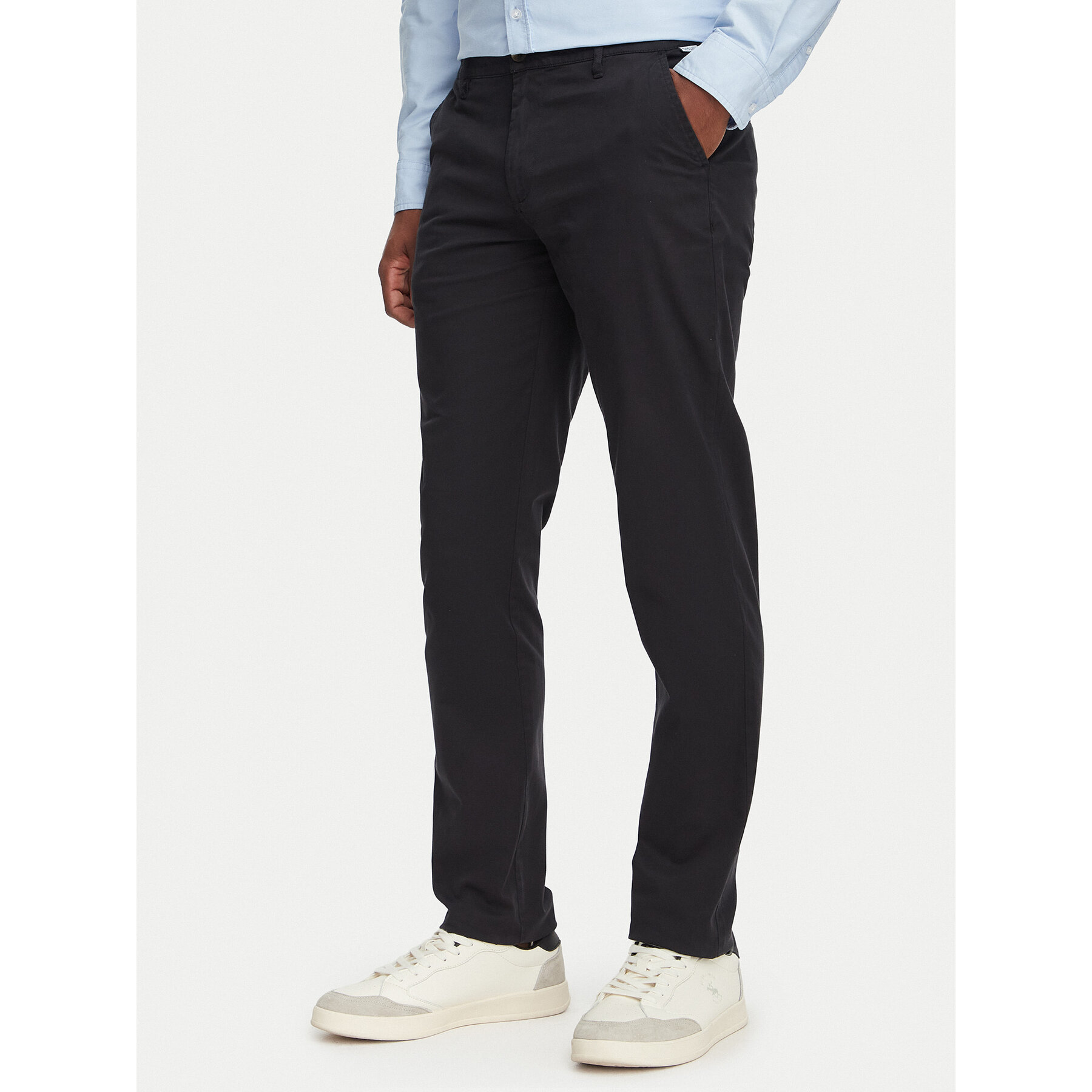 Beverly Hills Polo Club Chinos P-SS26M -T450311 Schwarz Regular Fit