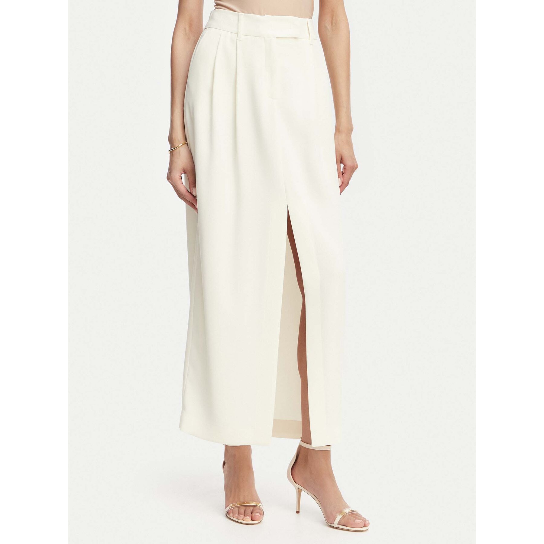Marella Maxirock Strenna 2613101013 Écru Regular Fit