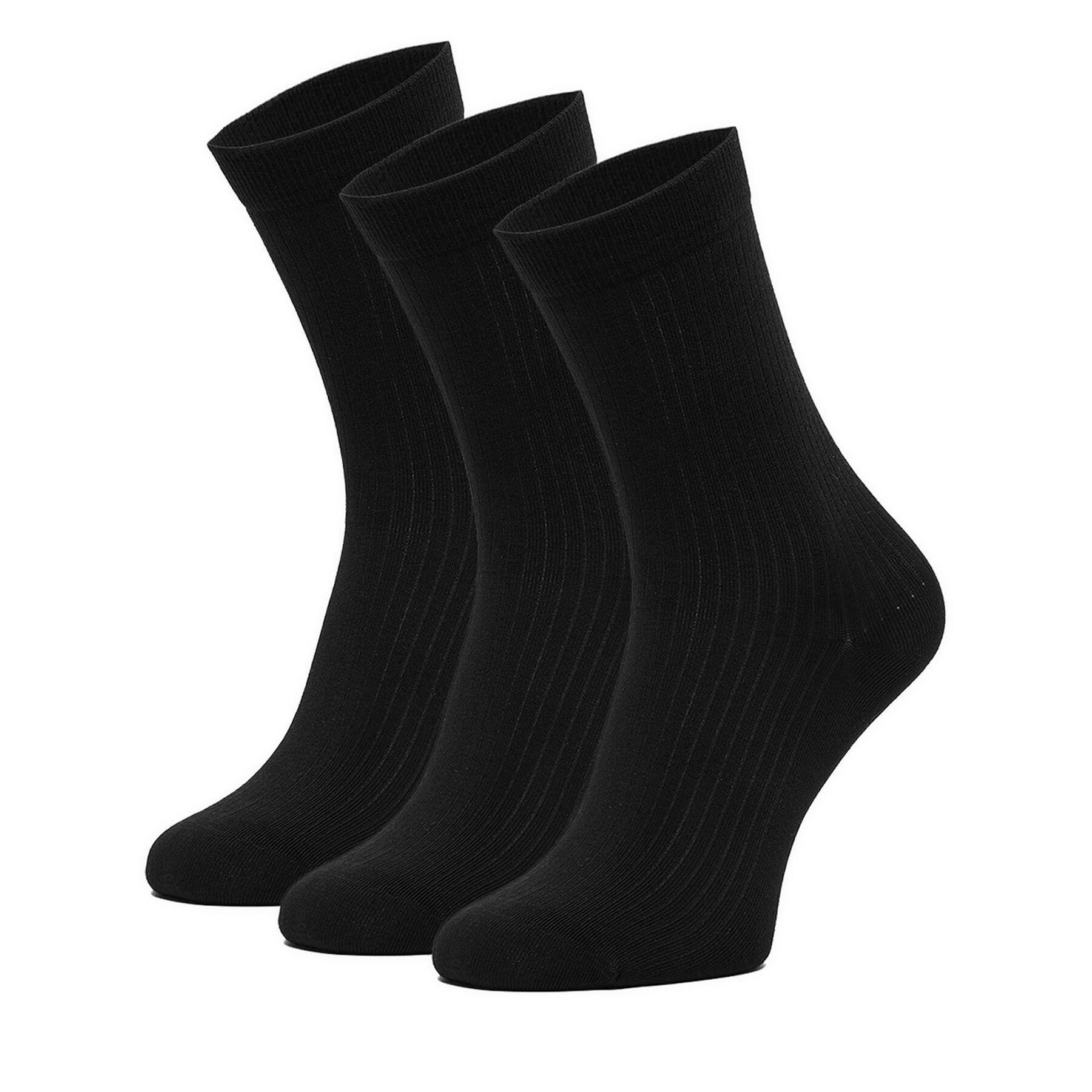 Дълги чорапи Nine West CEO_BR_NW_25081_W_AW25 (3 PACK) Черен