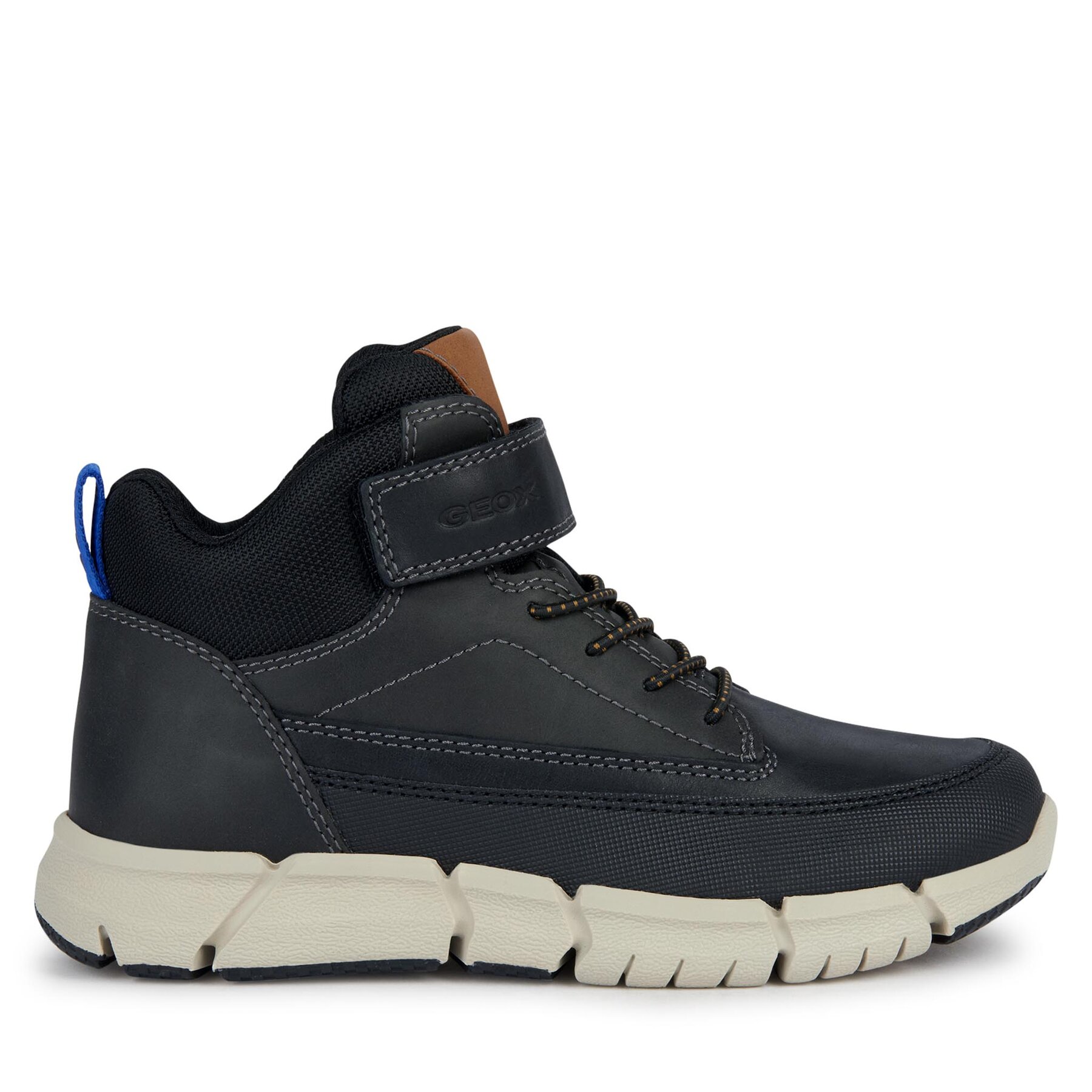 Cizme Geox J Flexyper Boy J369BA 0CLFU C9999 M Negru
