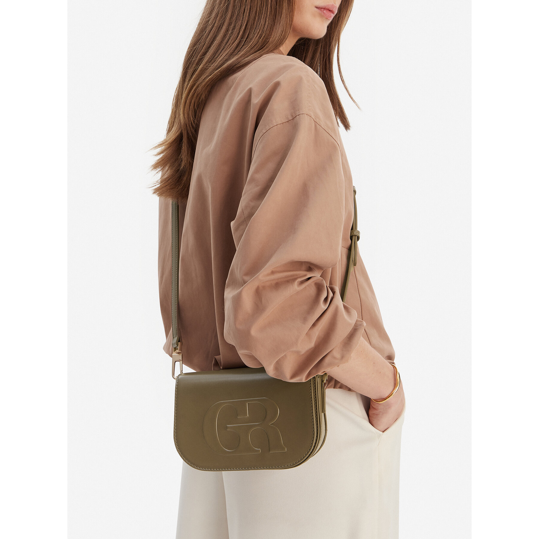 Geantă GINO ROSSI C-KY191 Maro