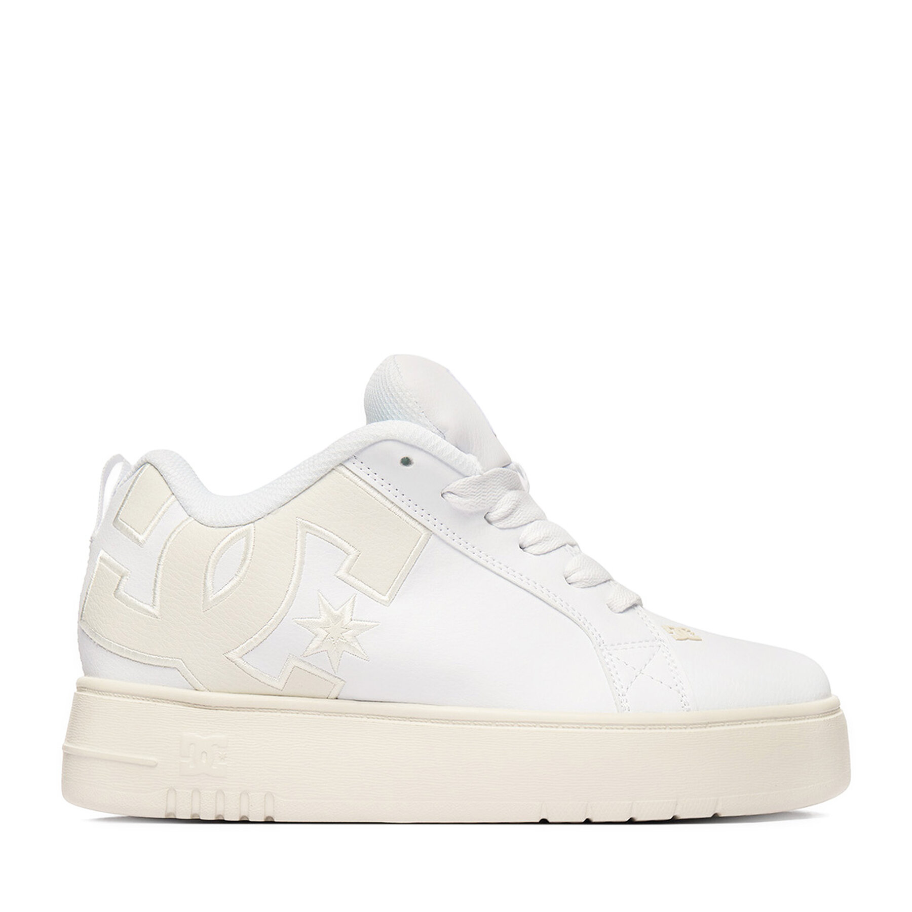Sportcipők DC Shoes EO-COURT GRAFFIK PLATFORM DC02422102 Fehér