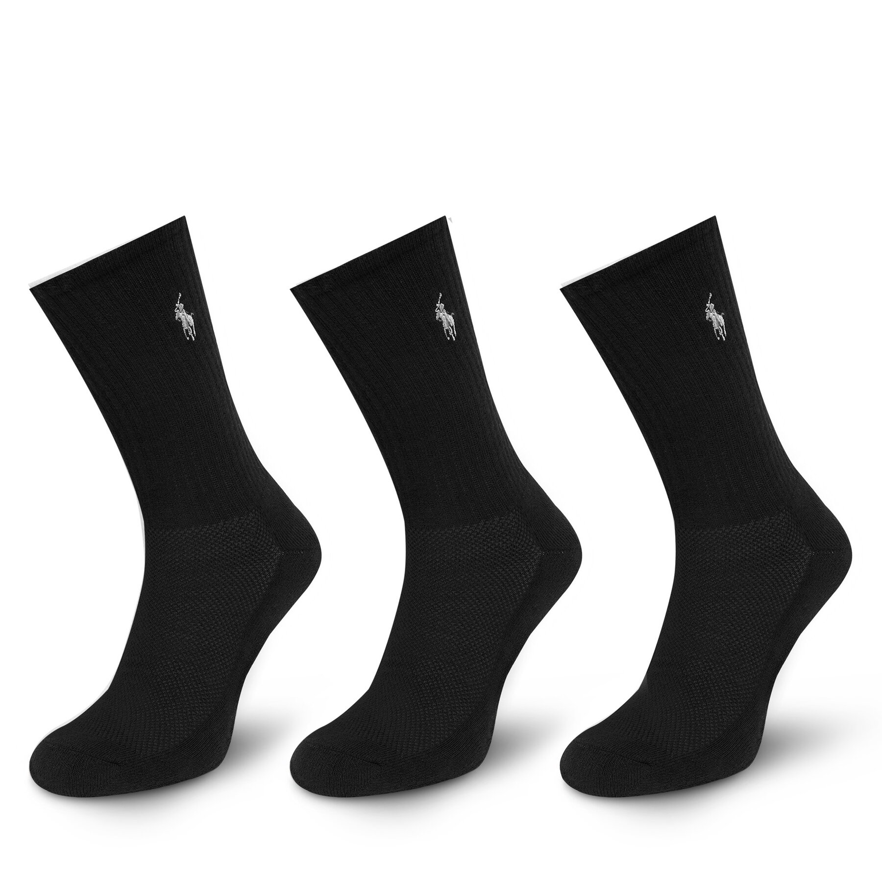 Дълги чорапи Polo Ralph Lauren 455918021002 Черен
