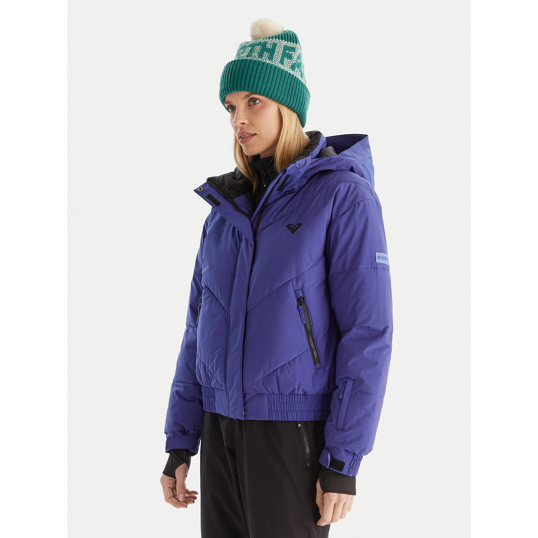 Roxy Skijacke Snow Shimmer JK ERJTJ03544 Violett Regular Fit