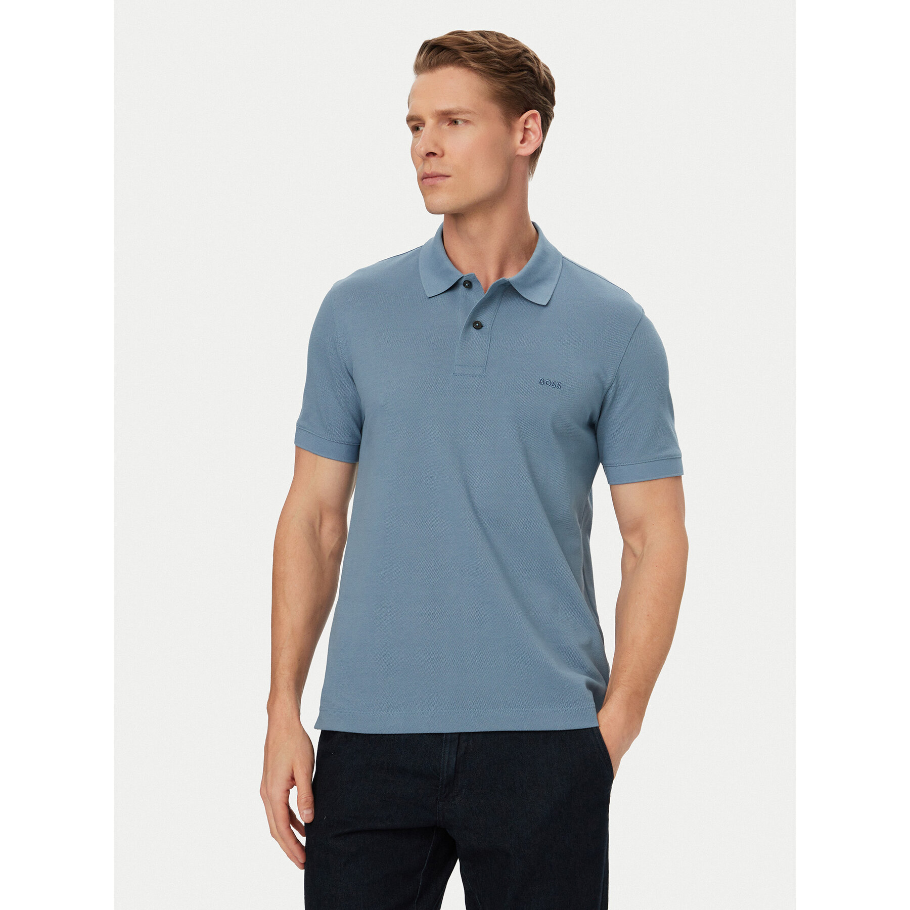 Boss Poloshirt Pallas 50553564 Blau Regular Fit