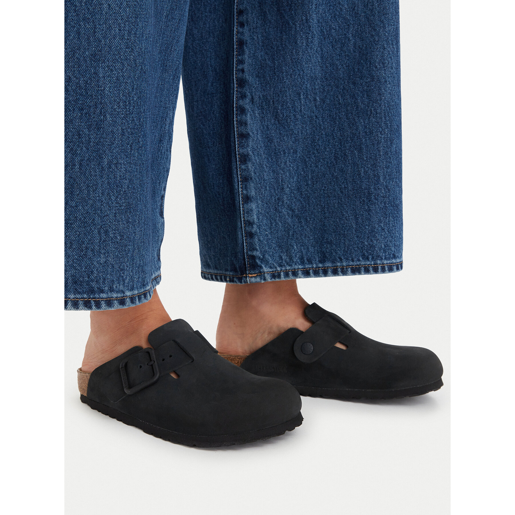 Natikači Birkenstock Boston Wire Buckle 1031575 Črna