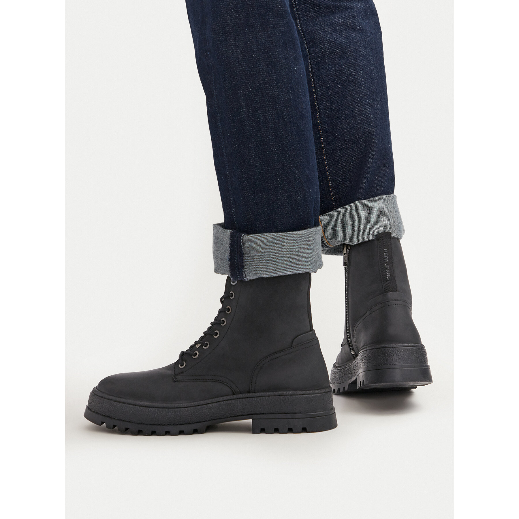 Trappers Pepe Jeans Lincoln PMS50258 Negru