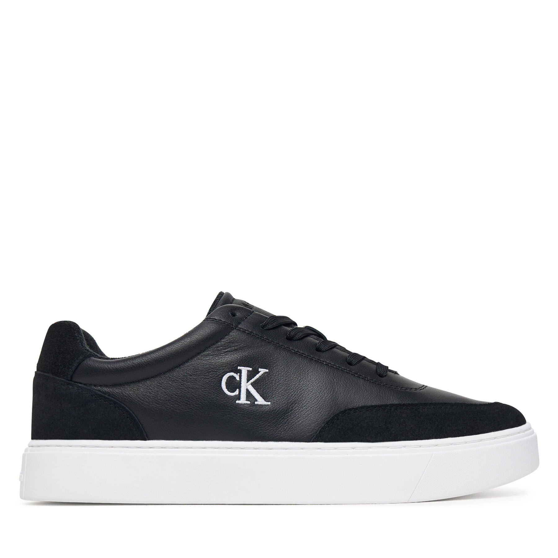 Laisvalaikio batai Calvin Klein Classic Cups Oxf Tmb Lth-Su Tc HM0HM02354 Juoda