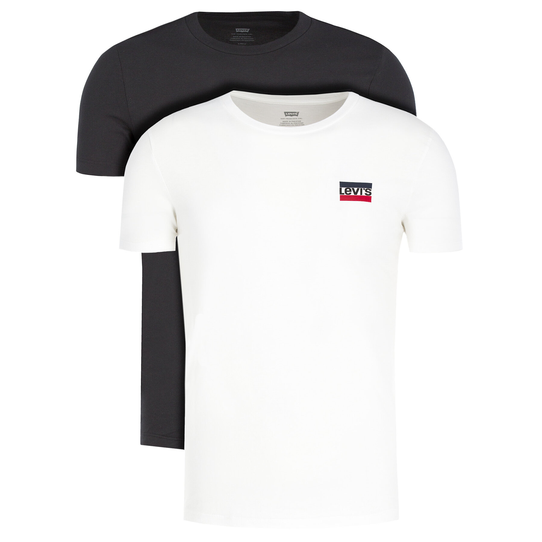 Levi's Σετ 2 T-Shirts 79681-0000 Έγχρωμο Slim Fit