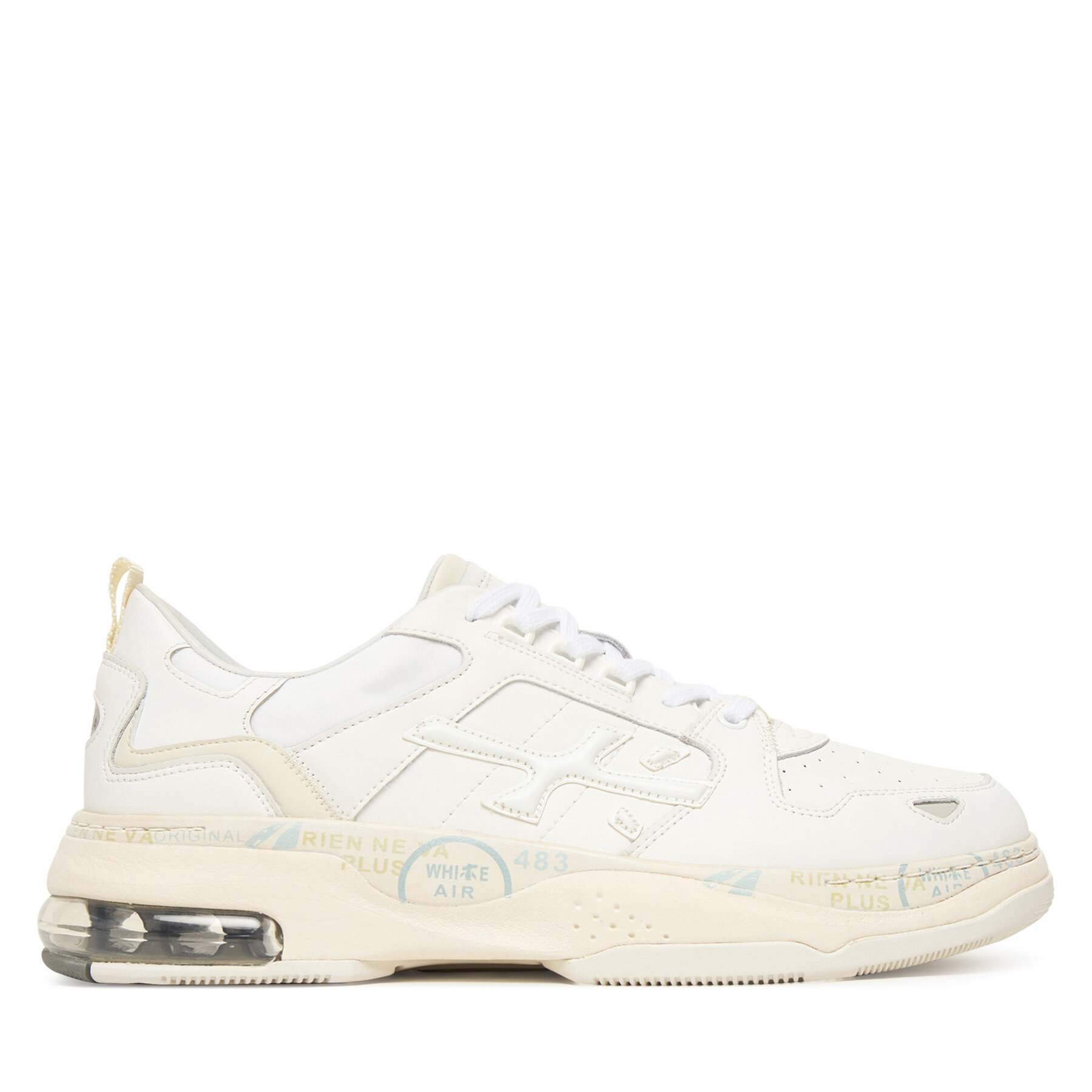 Sneakersy Premiata DRAKE VAR 299 Biela