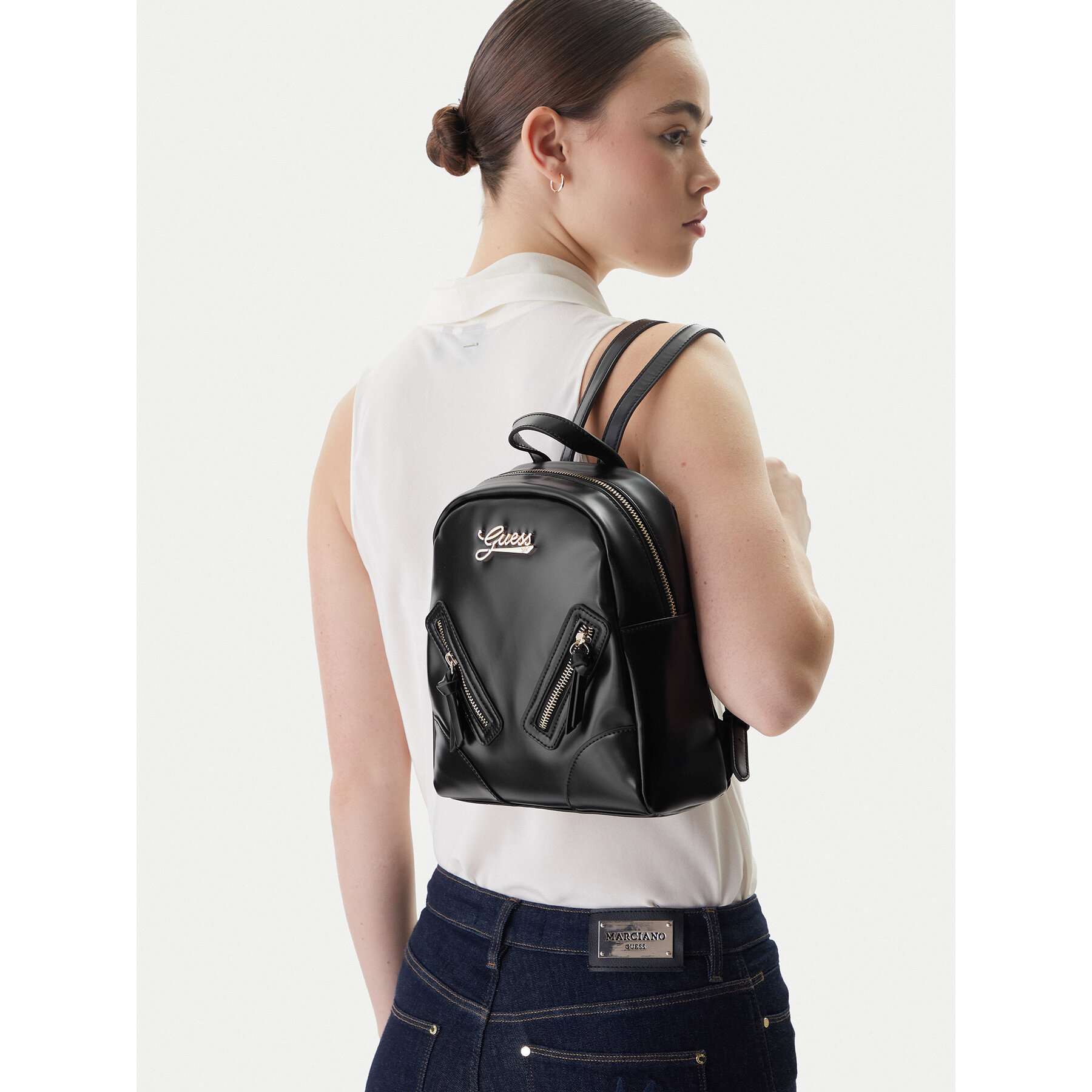 Раница Guess J6RZ04 WH8M0 Черен