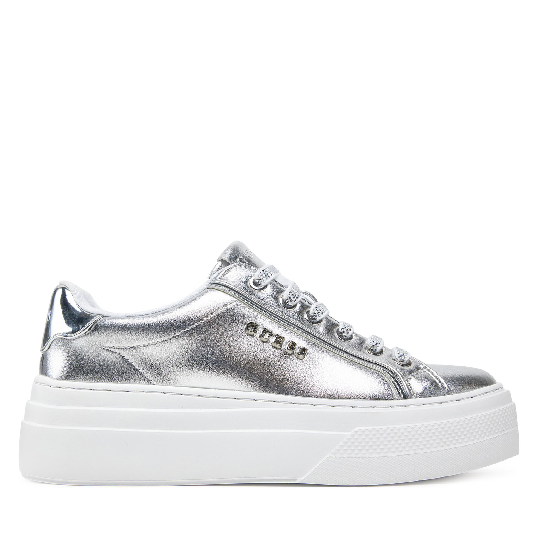Sneakers Guess FLJMRI LEL12 Argintiu