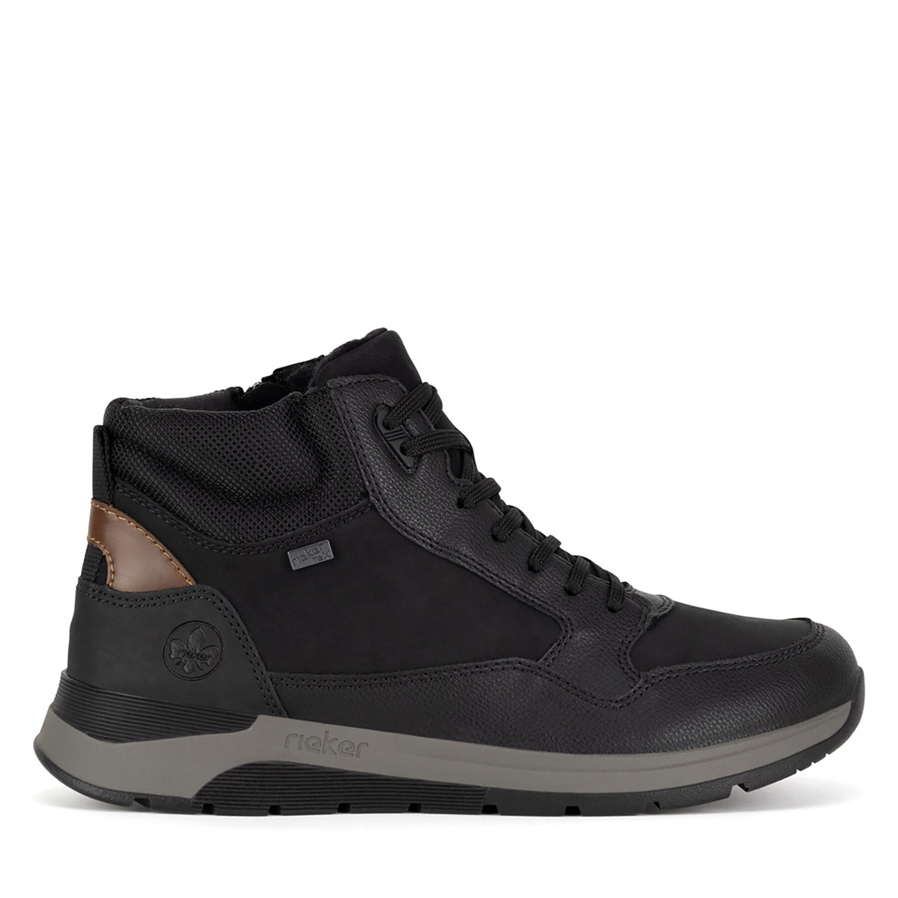 Bakancs Rieker 39602-00 Fekete