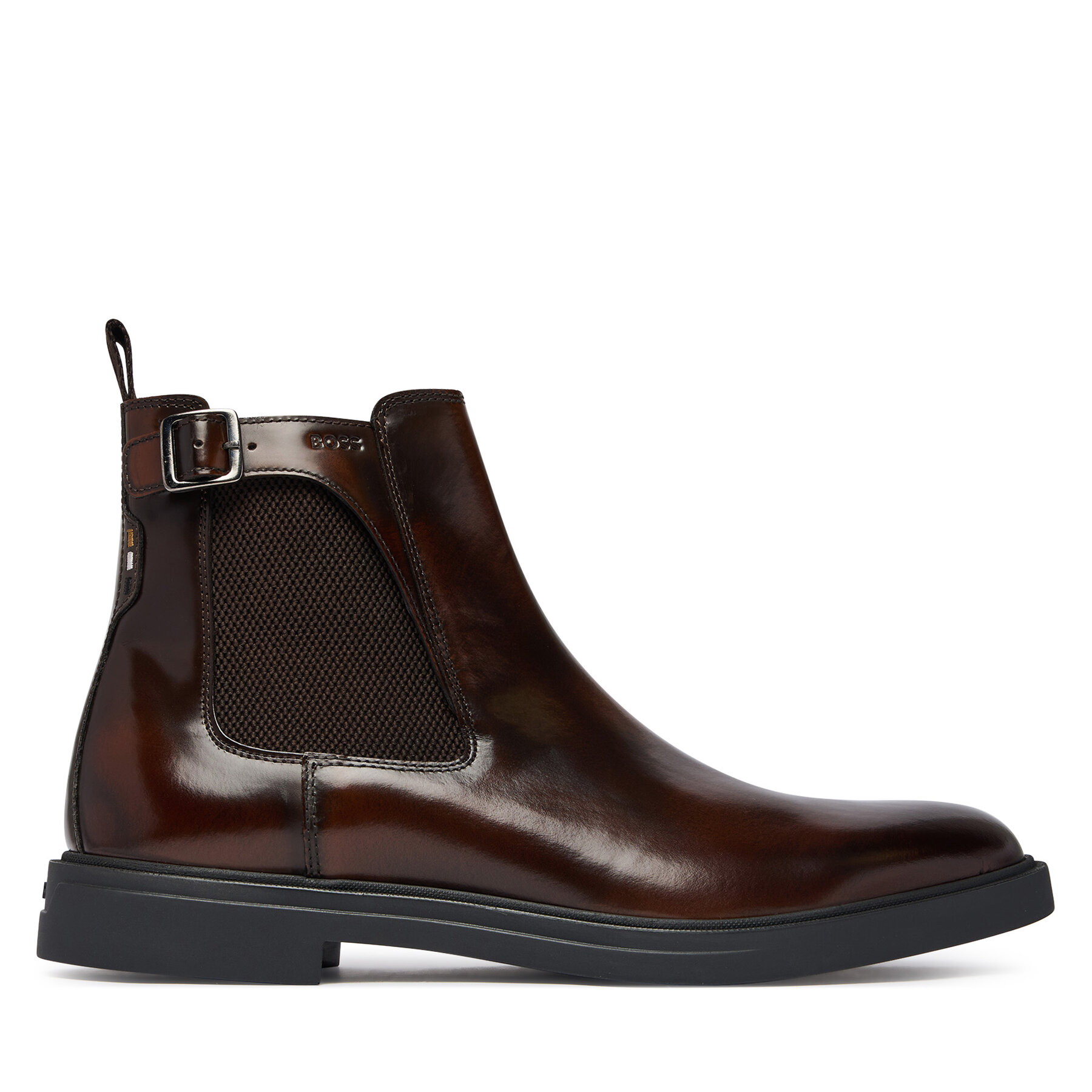 Jātnieku stila puszābaki BOSS Calev 50573373 Brūns