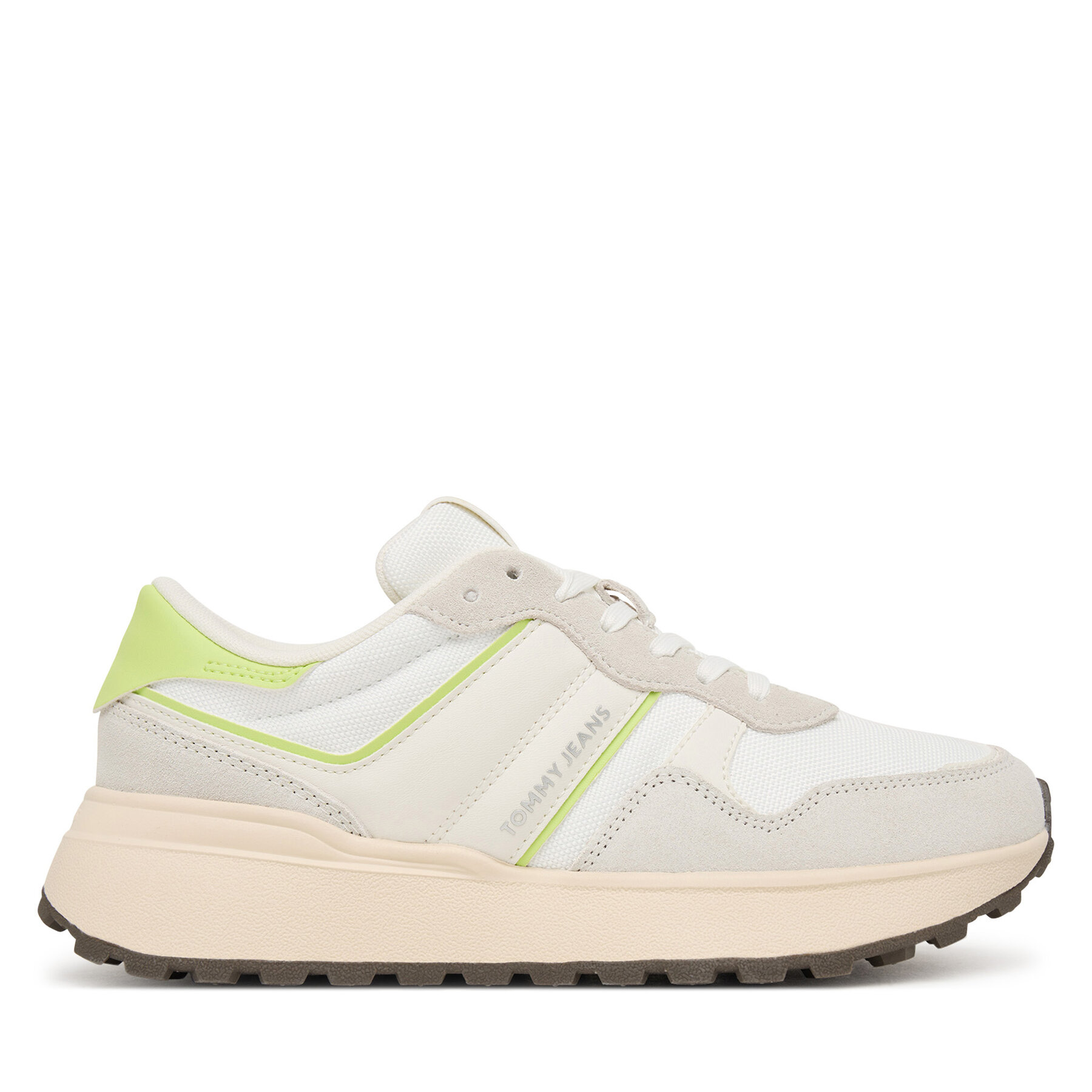 Sneakersy Tommy Jeans Tjw Sporty Runner EN0EN02991 Biela