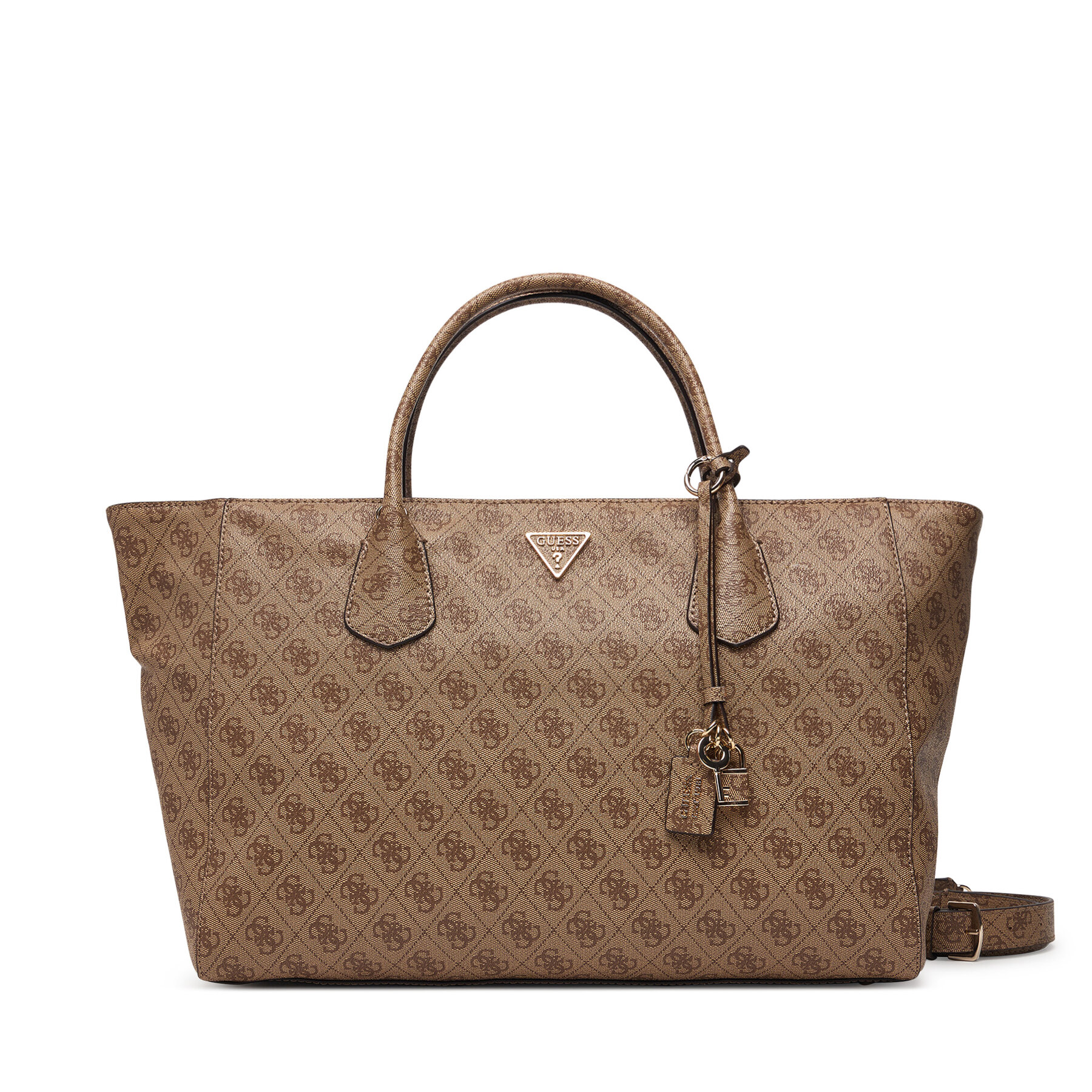 Kabelka Guess Marissa Logo HWSG24 82240 Svetlo hnedá