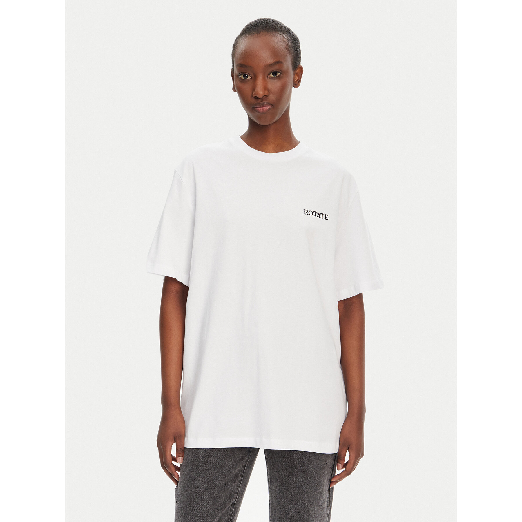 ROTATE ROTATE T-Shirt 112445400 Λευκό Oversize