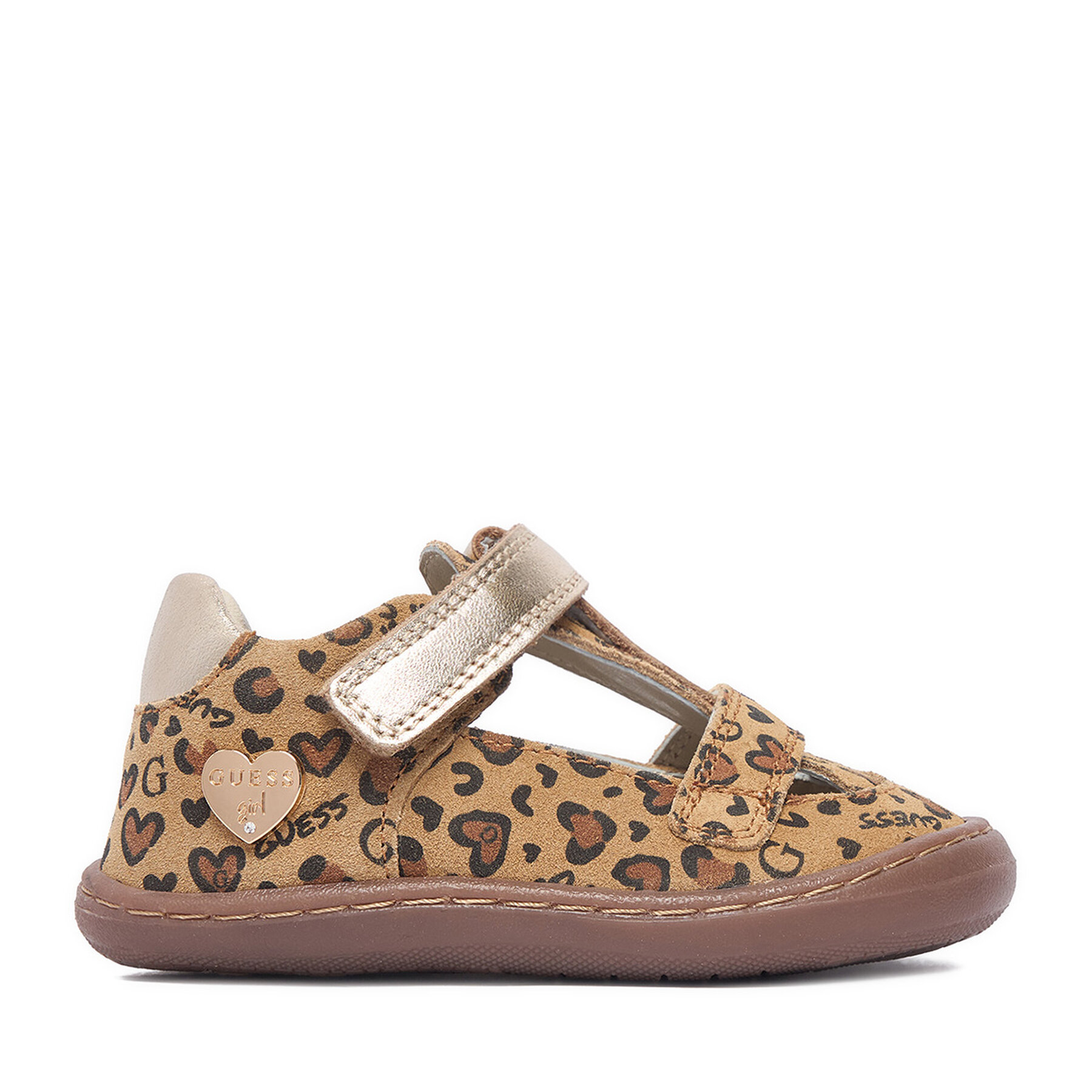 Félcipő Guess CEO-BAN-018-12 Világosbarna