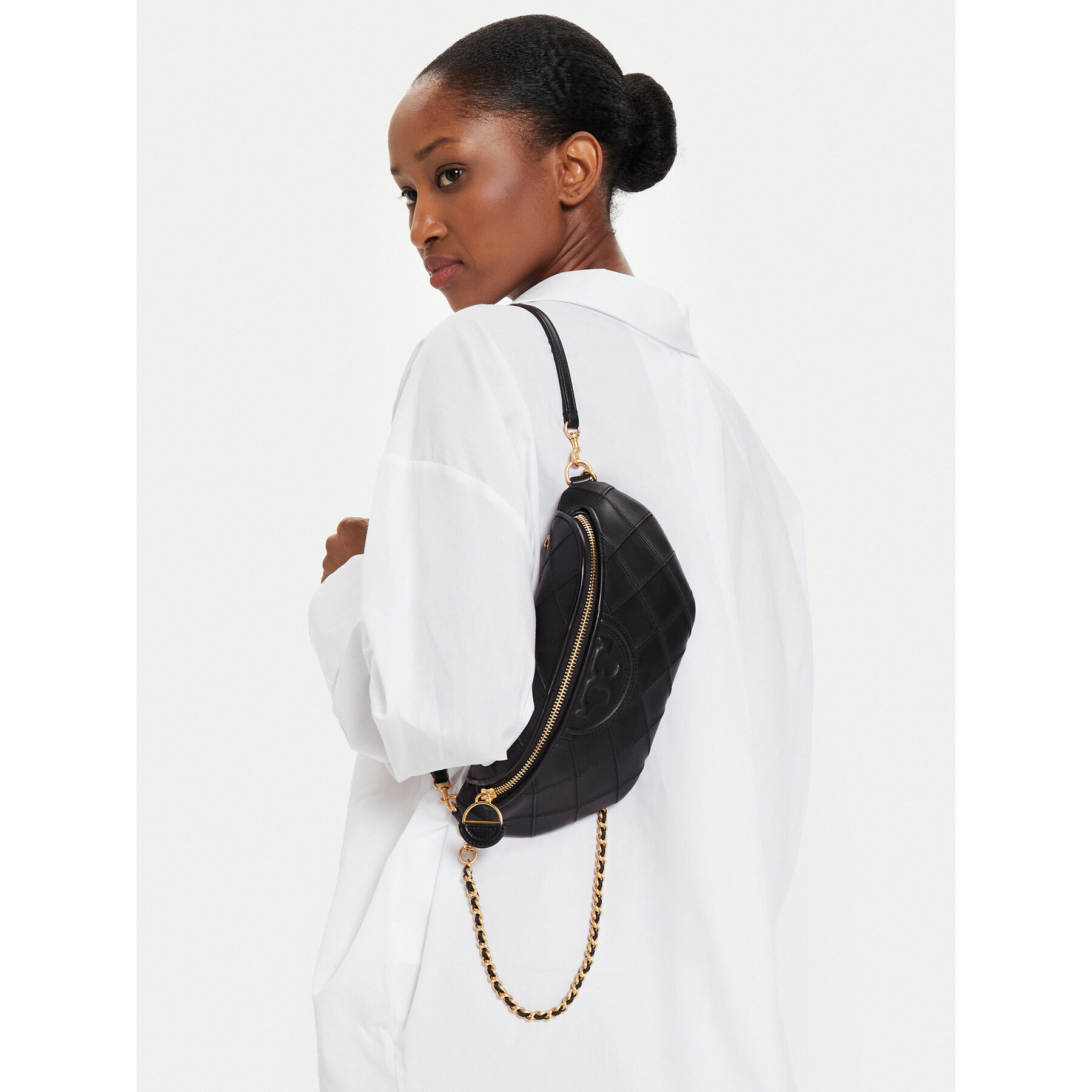 Чанта за кръст﻿ Tory Burch 160132 Черен