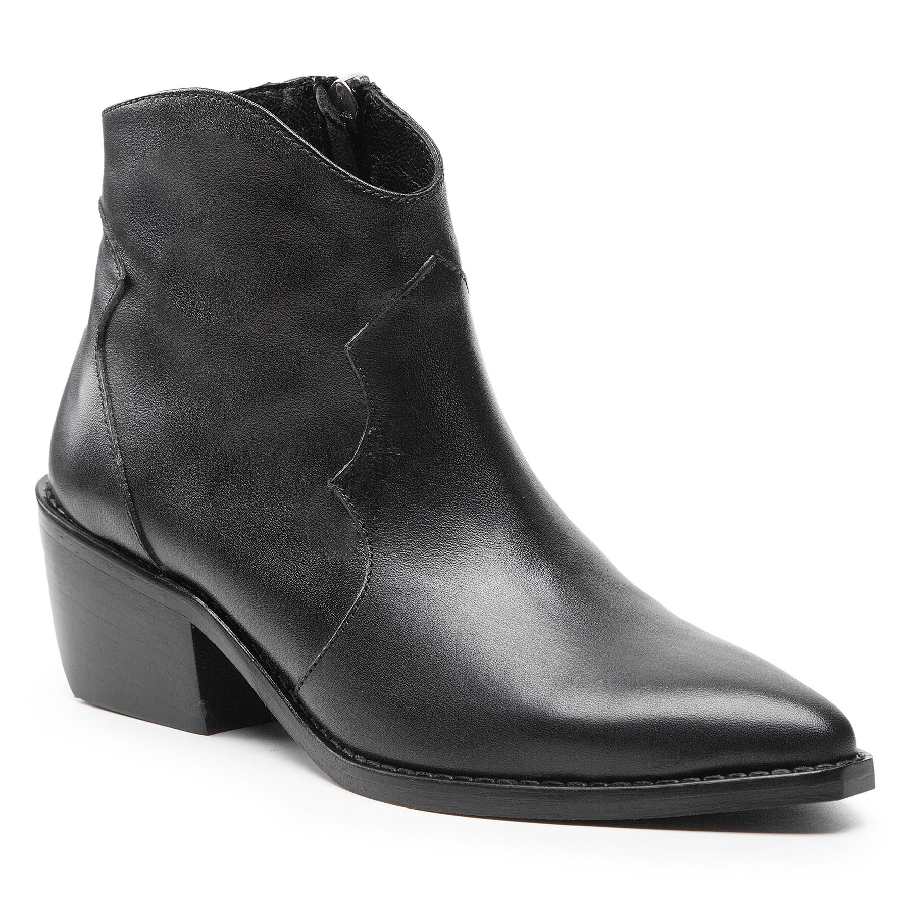 Botine Simple SL-15-02-000047 Black epantofi.ro imagine noua