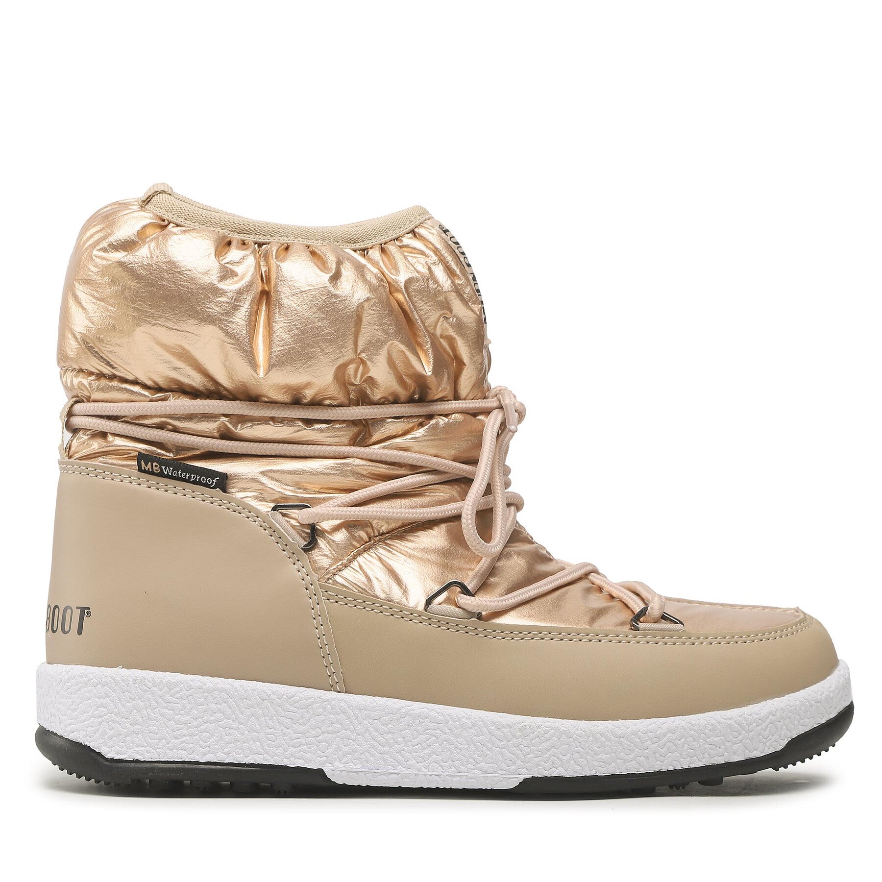 Snehule Moon Boot Jr Girl Low Nylon 34051800 Zlatá