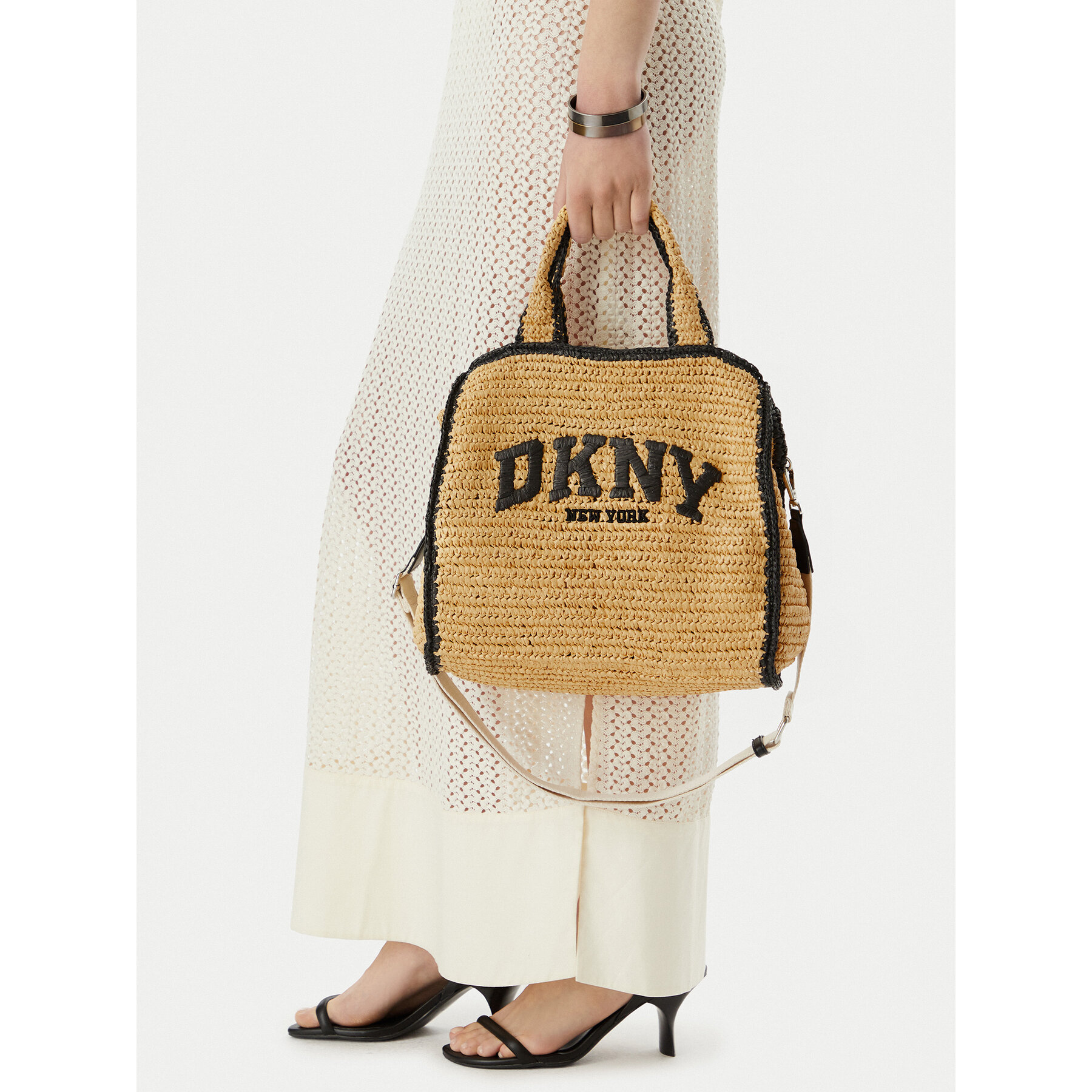 Kabelka DKNY R61AYR57 Hnedá