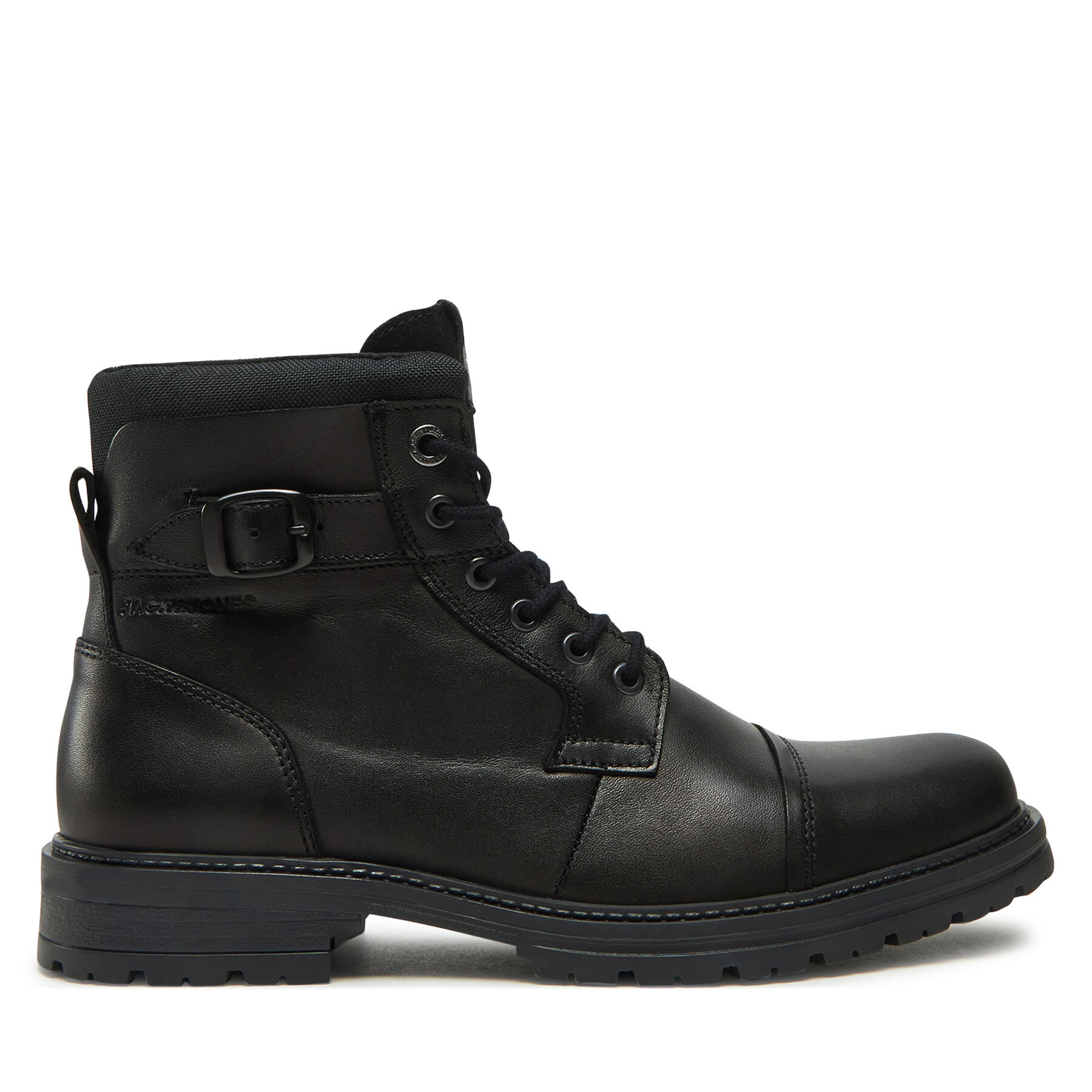 Męskie Trzewiki Jack&Jones, Rozmiar 42 Czarny 12257993
