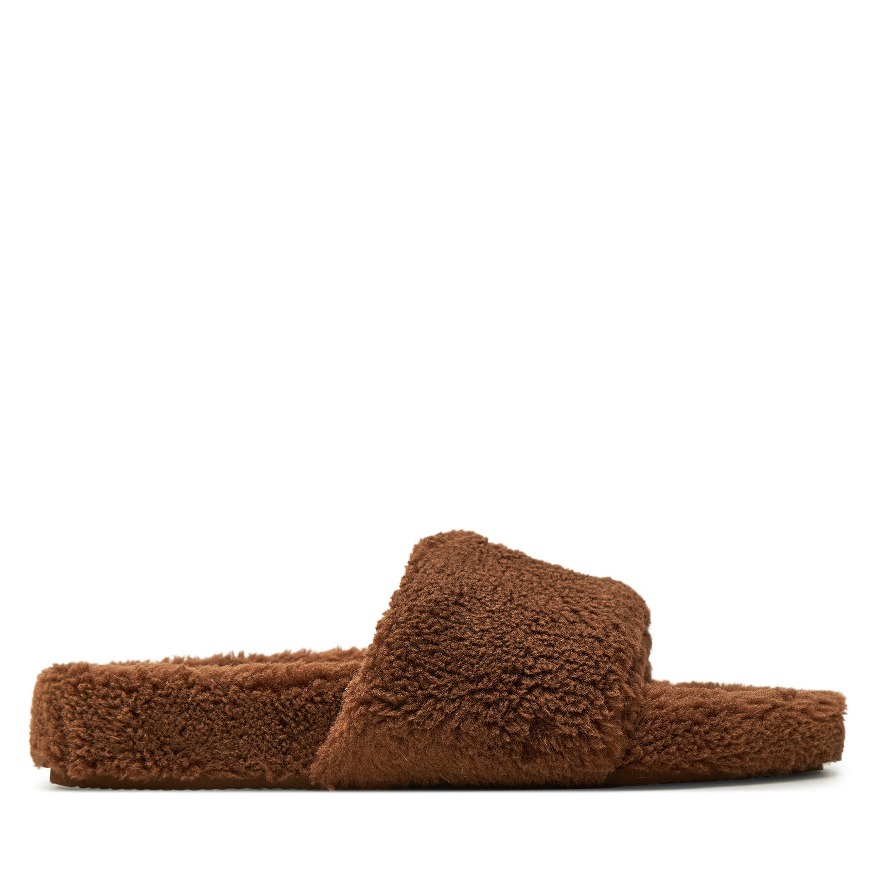 Papuče Polo Ralph Lauren Elenore 842957051001 Hnedá