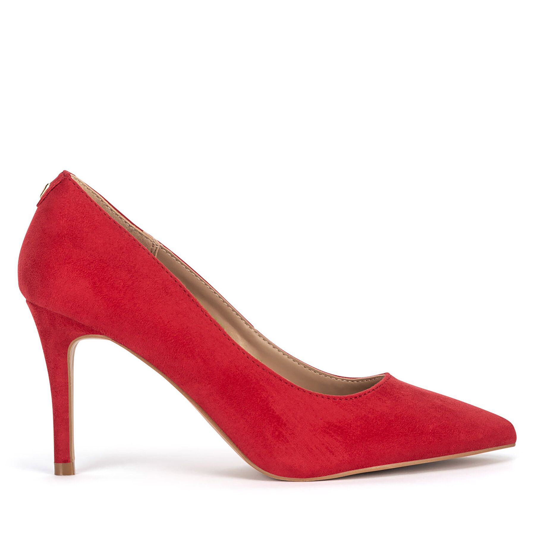 Pantofi cu toc subțire DeeZee WYL3660-7 Roșu