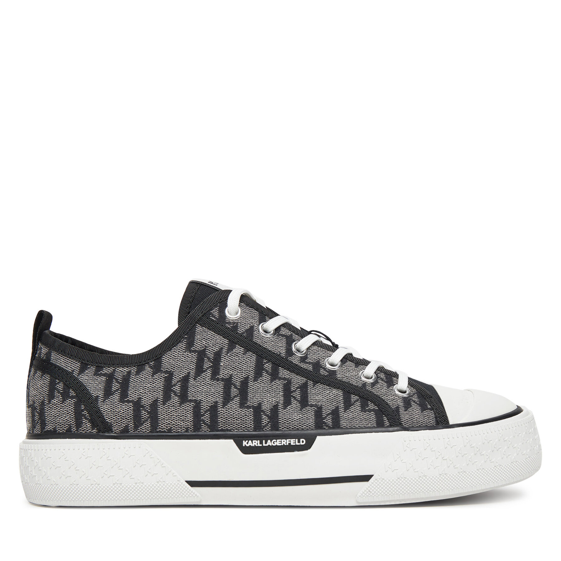 Męskie Trampki KARL LAGERFELD, Rozmiar 43 Czarny KL50425