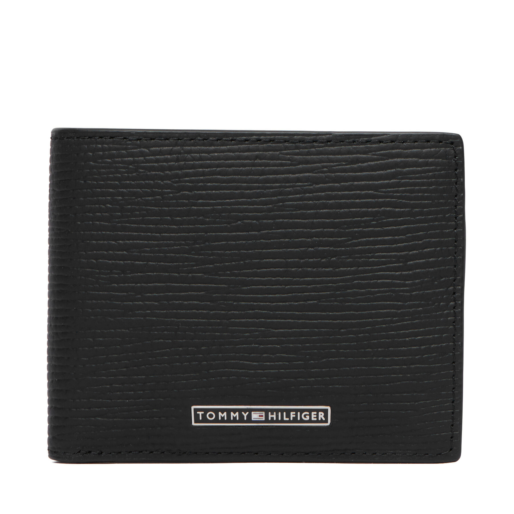 Peňaženka Tommy Hilfiger Th Business Saffi Mini Cc Wallet AM0AM14785 Čierna