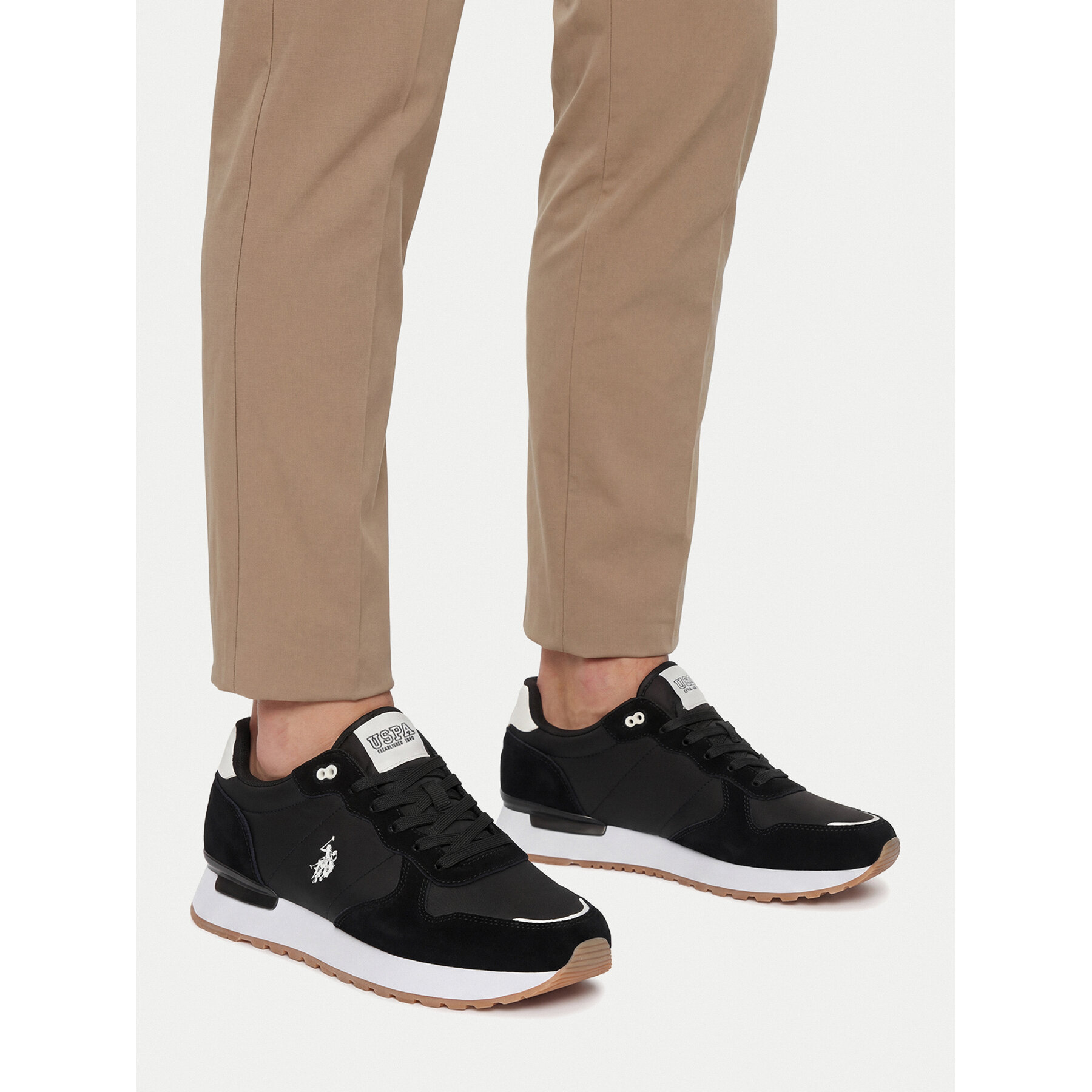 Sneakers U.S. Polo Assn. EO-SMYTH001M/6TS1 Negru