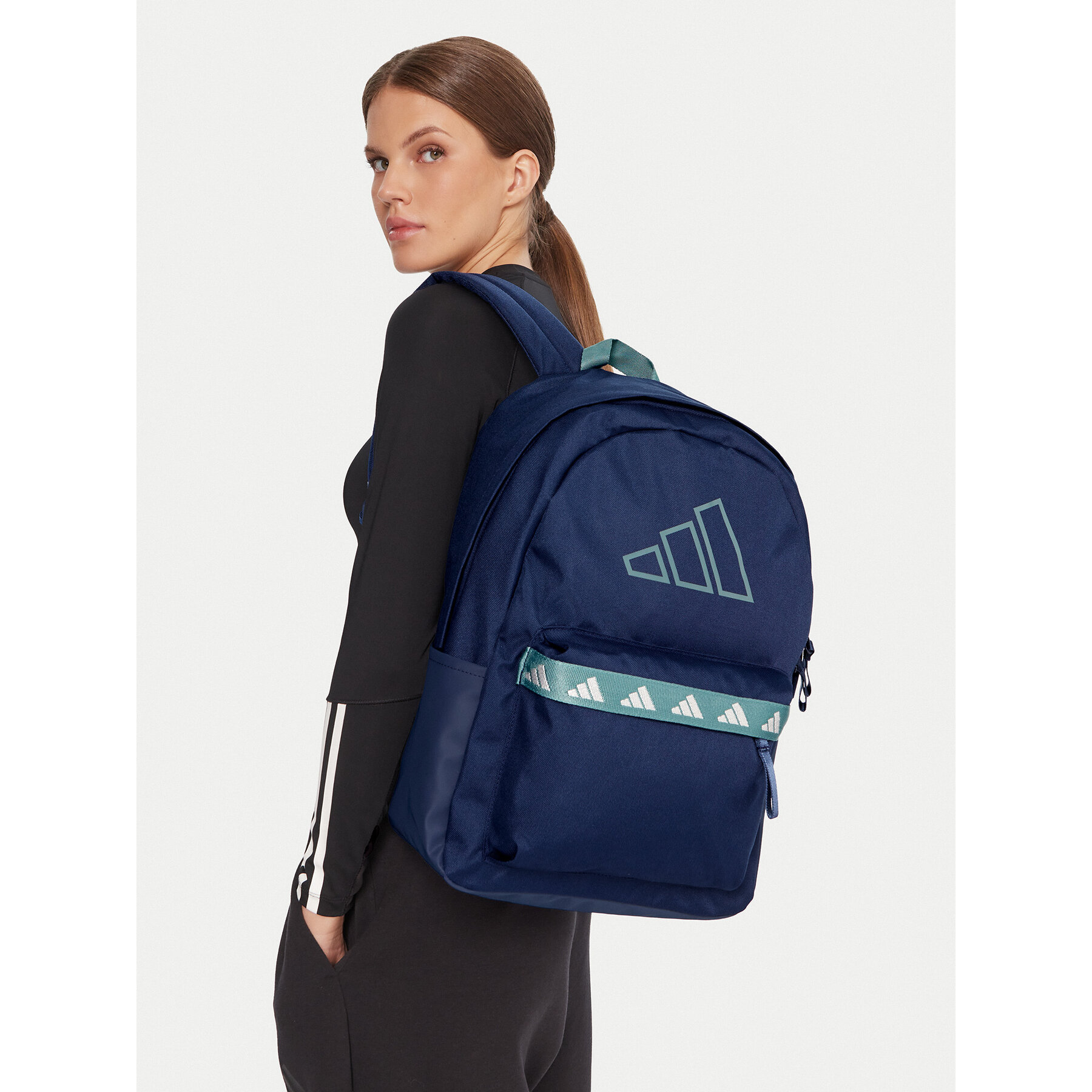 Rucsac adidas adidas Classic Tape JW1543 Albastru