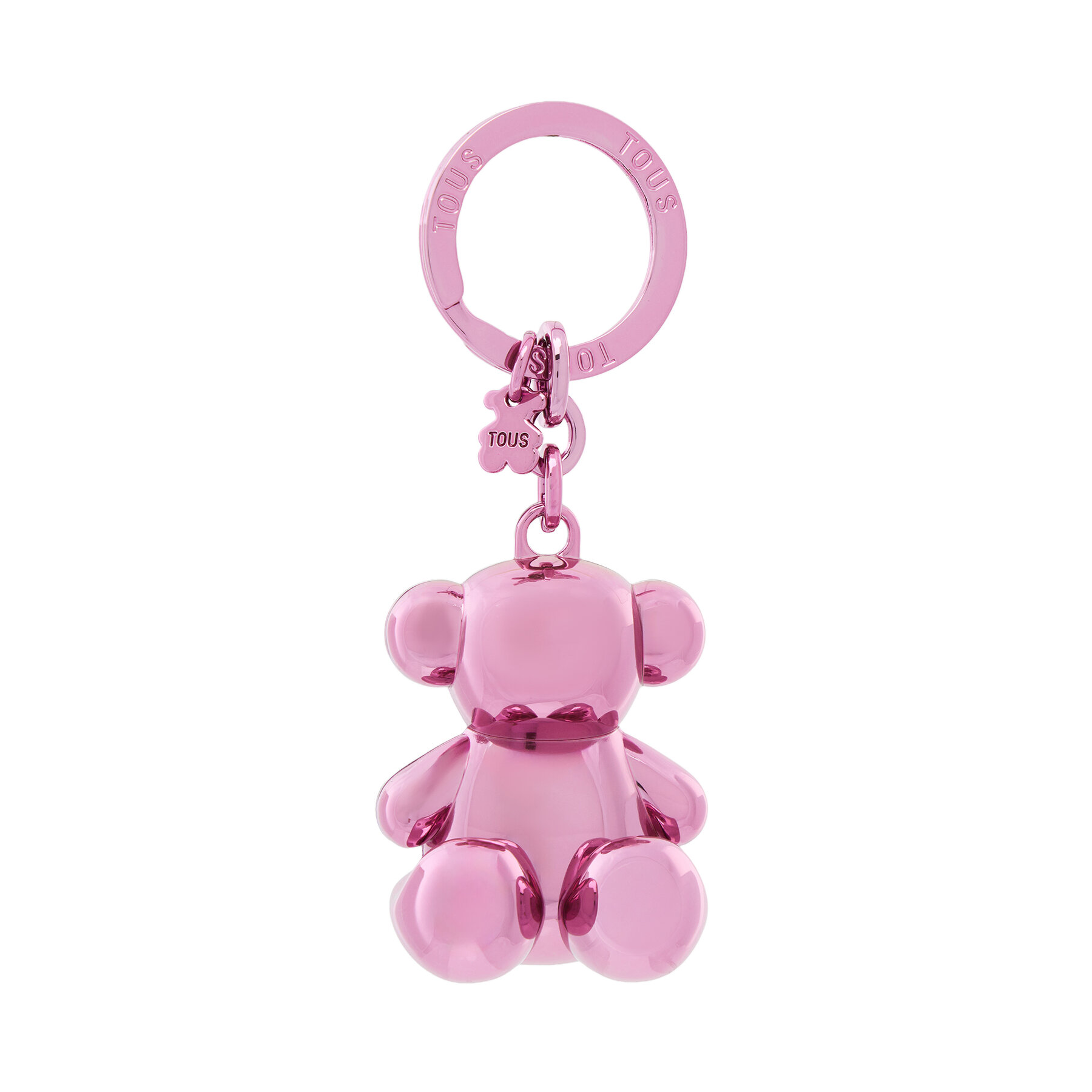 Μπρελόκ TOUS LLAVERO METAL BOLD BEAR 2002040613 Ροζ