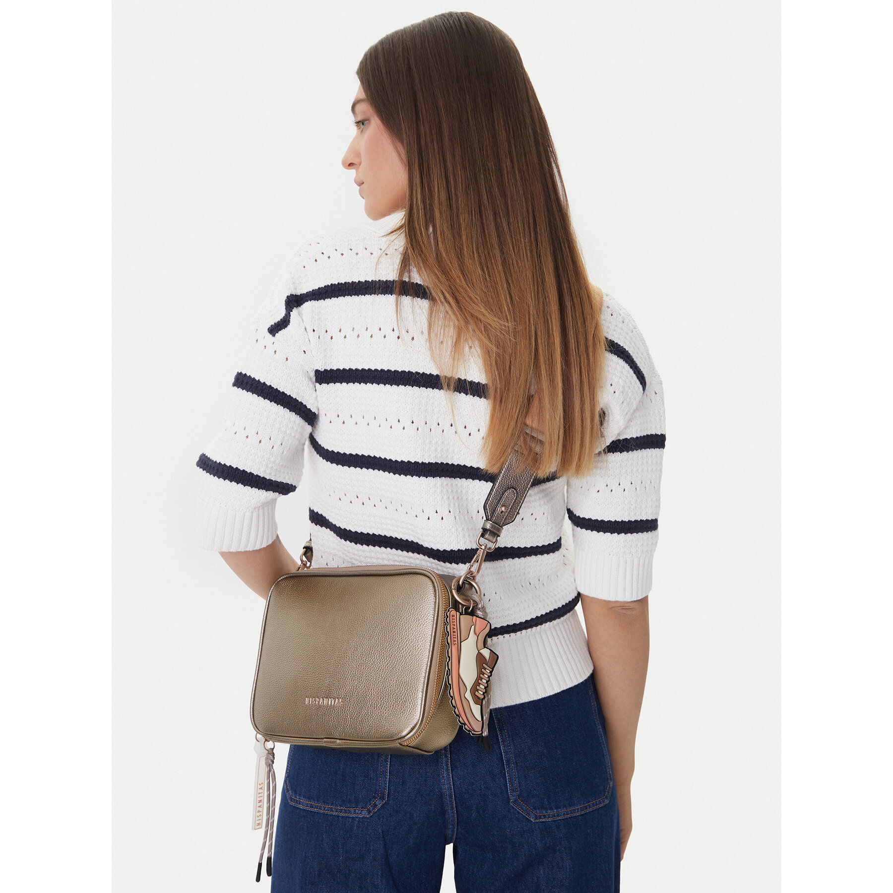 Ročna torba Hispanitas BV264721 Rjava